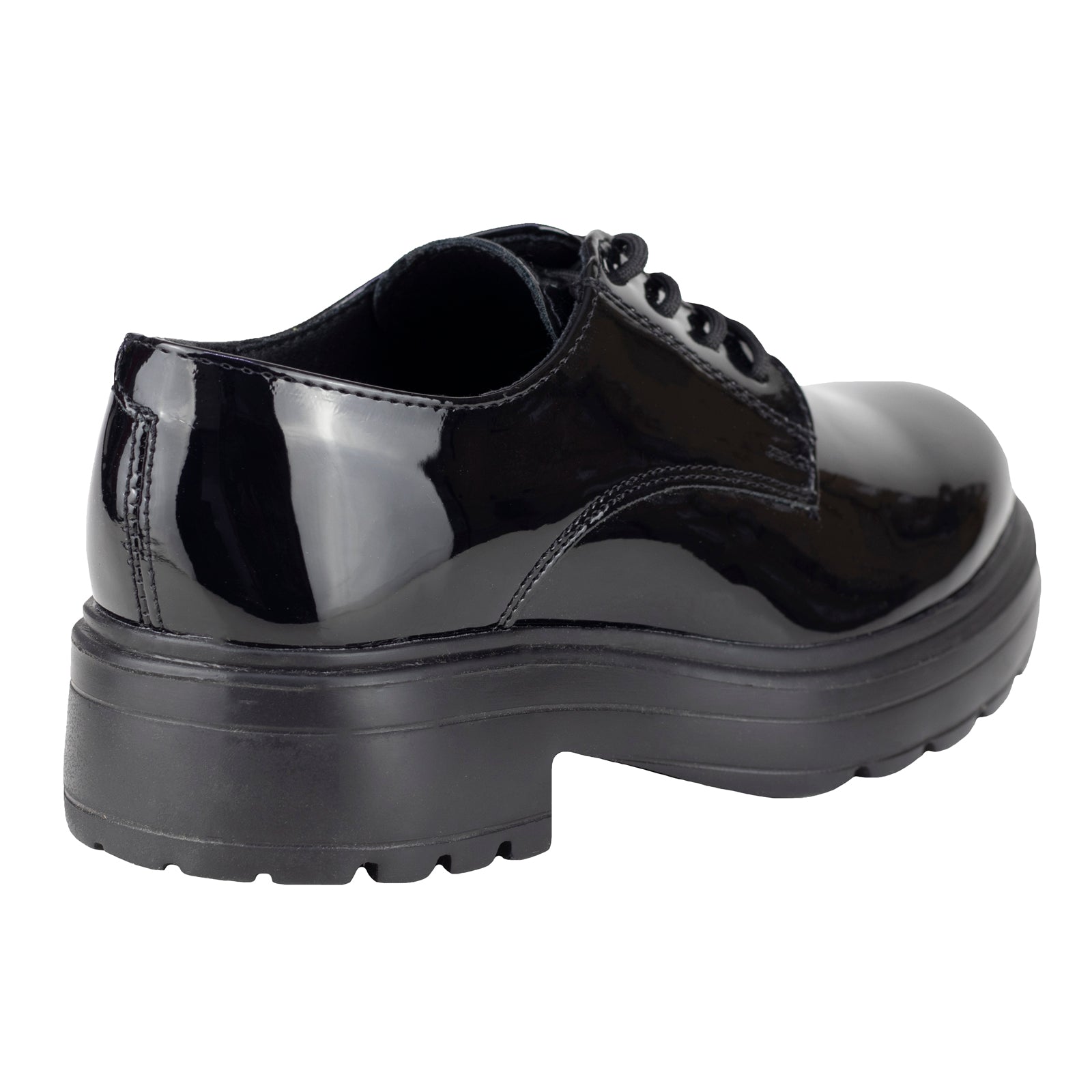 Zapato Escolar Para Niña Green Love 94110 Charol Negro
