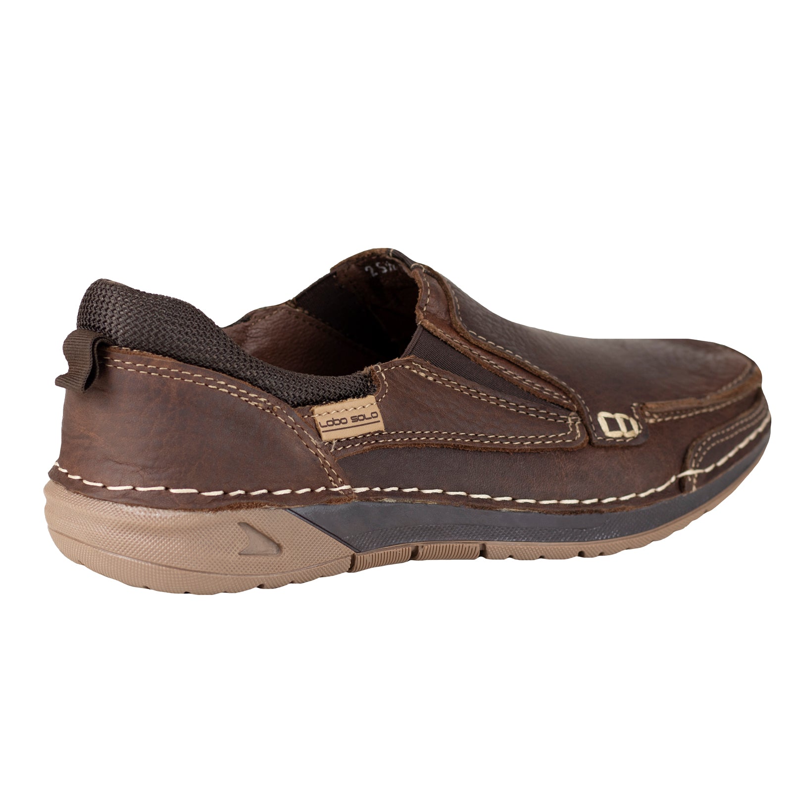 Mocasín Náutico Caballero Lobo Solo 8982 Pull Brown