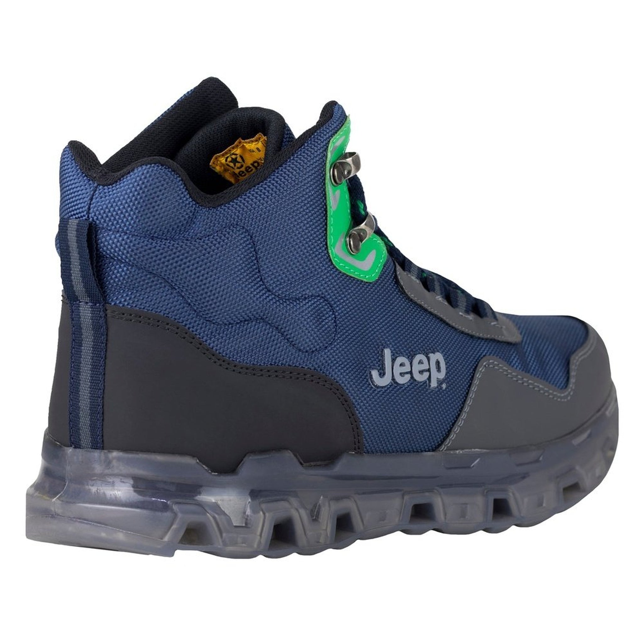 Bota Para Caballero Jeep 50000-70 Marino Gris Original