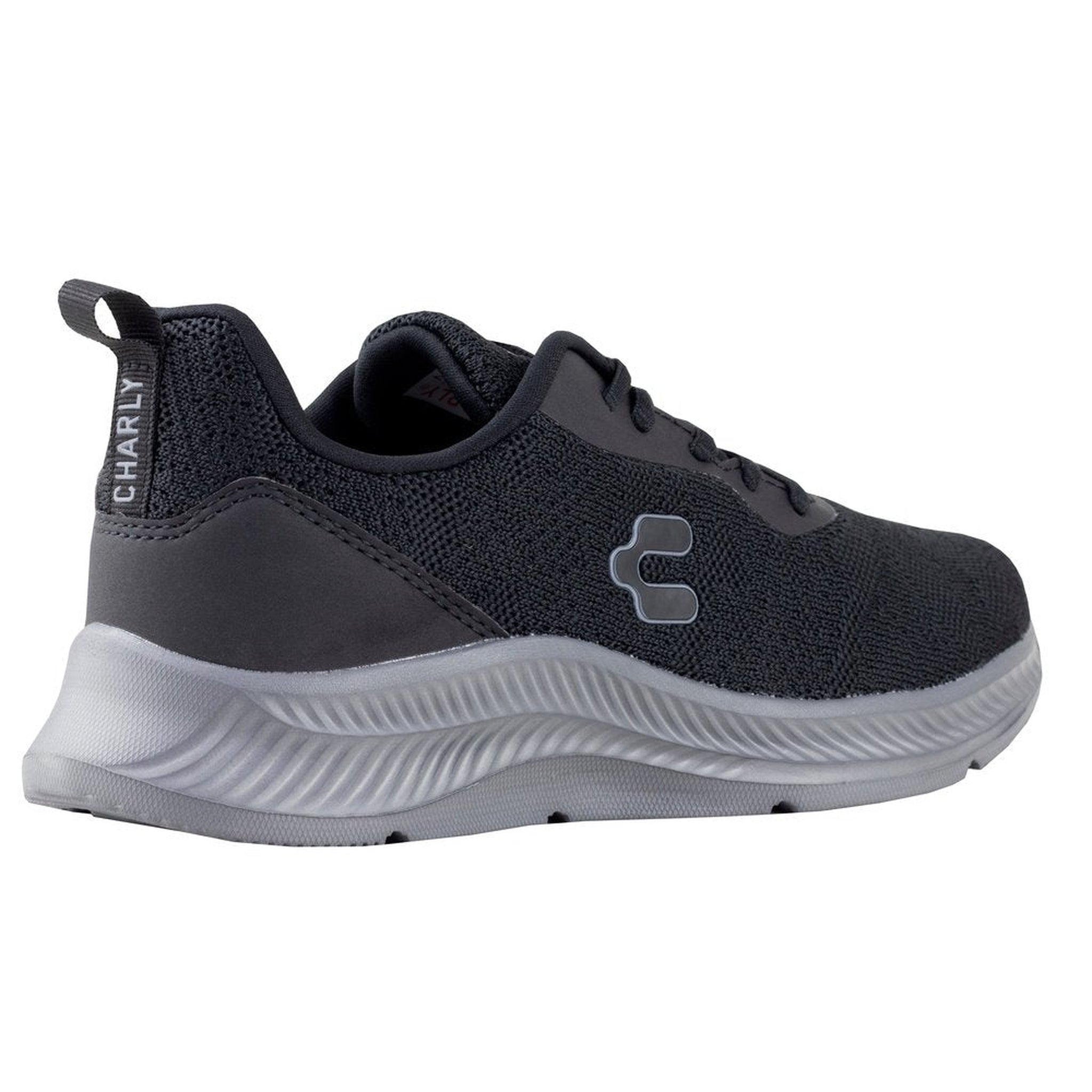 Tenis Charly Linesa Running Unisex 1086203 Negro Gris