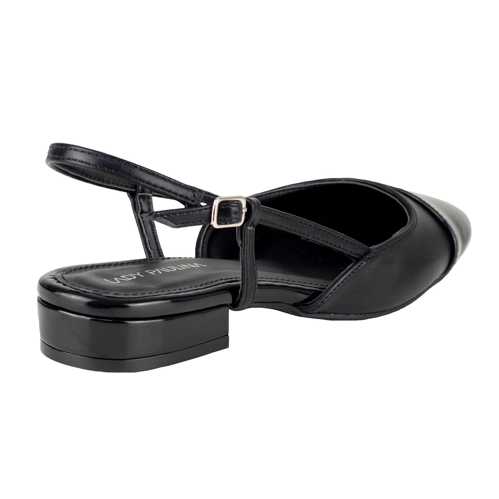 Flat Casual Para Dama Lady Paulina 38901 Negro