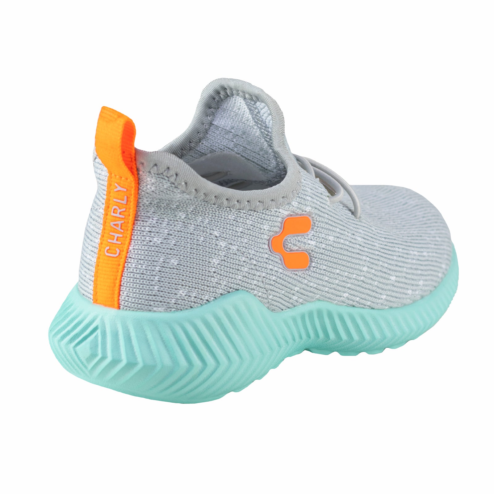 Tenis Running Para Niña Charly 1079284 Gris Aqua