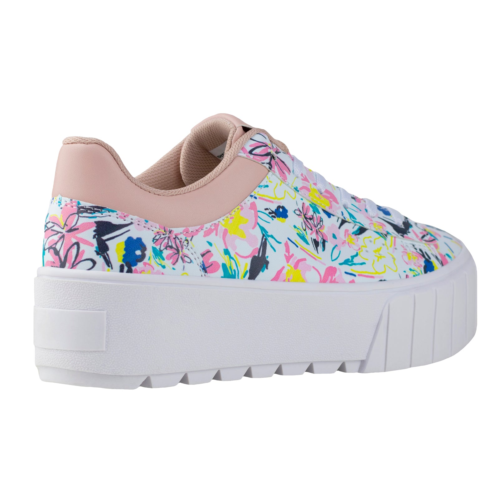 Tenis Urbano Plataforma Dama Capa De Ozono 634802 Multicolor