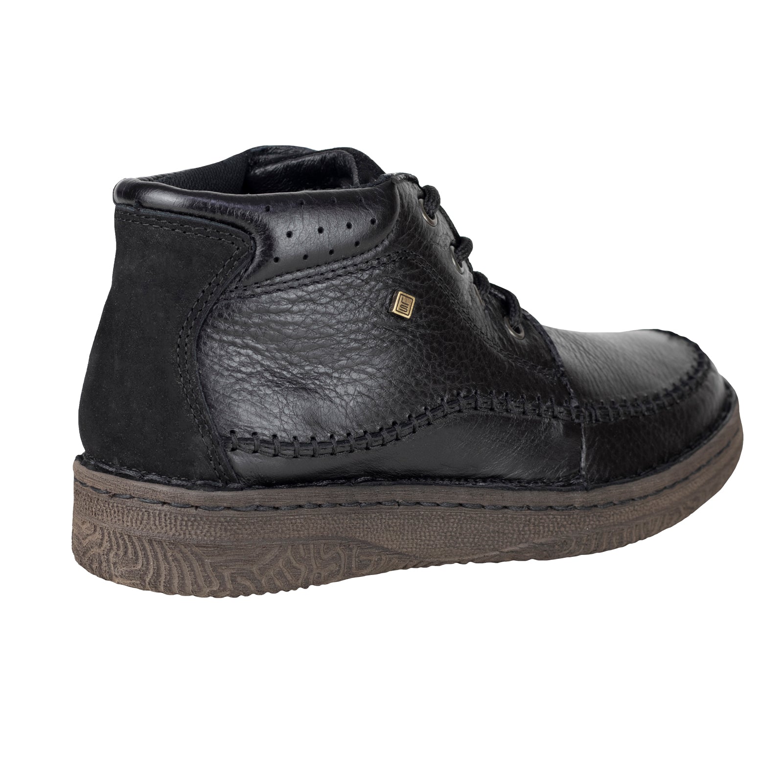 Bota Casual Semivestir Para Caballero Lobo solo 7242 Negro