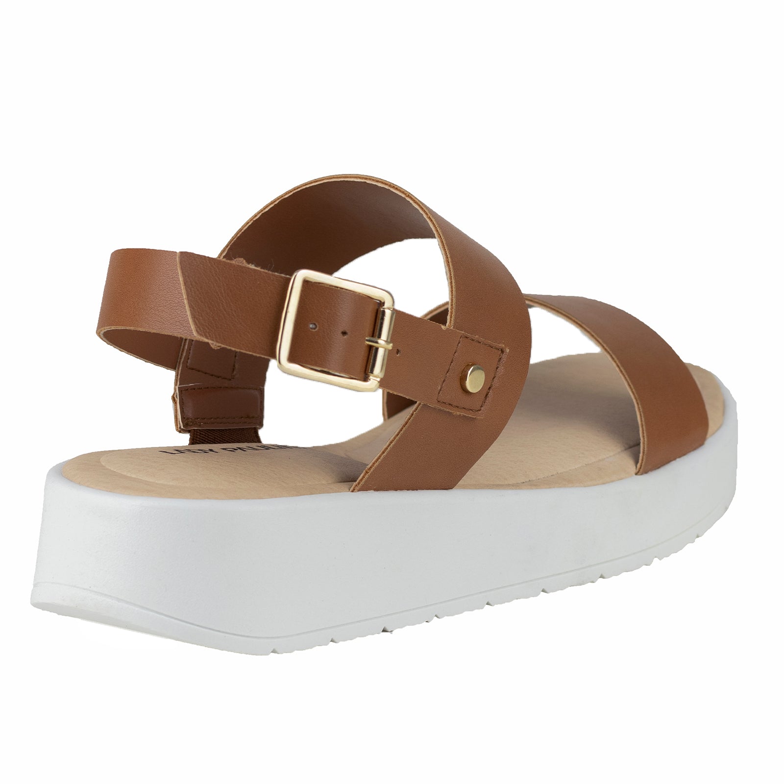 Sandalia Casual Para Dama Lady Paulina 38101 Camel