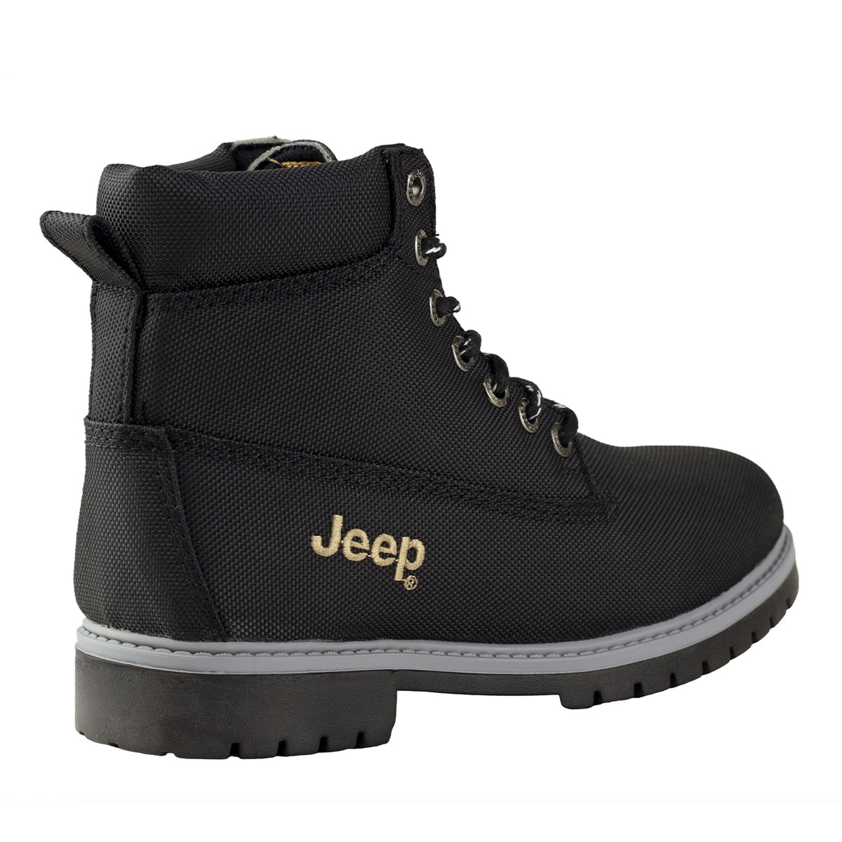Bota Casual Caballero Jeep Waterproof 3801-20 Negro