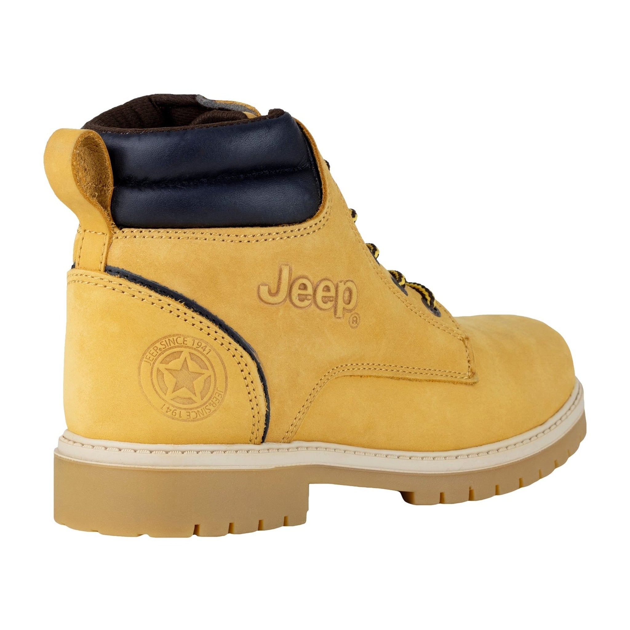 Bota Casual Hombre Jeep 3822 Nobuck Miel