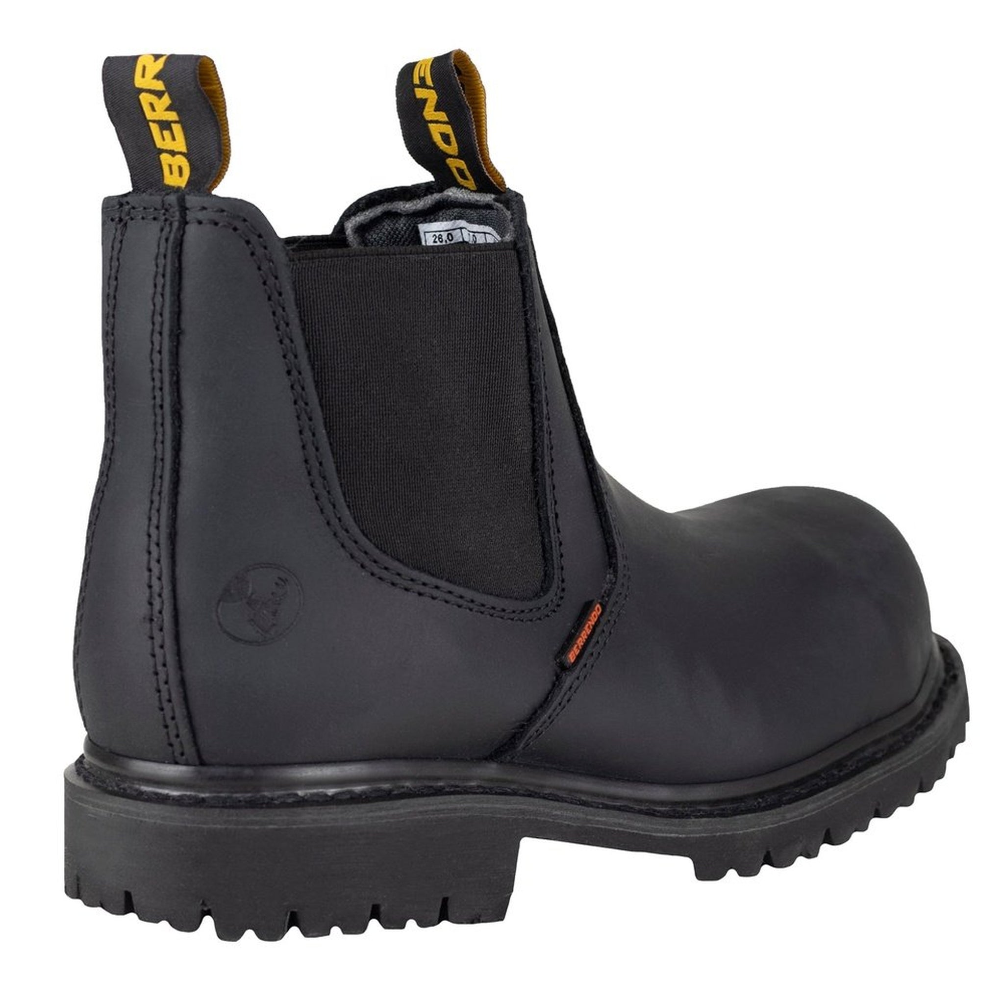 Botin Industrial Seguridad Berrendo Hombre Casco 157 Negro