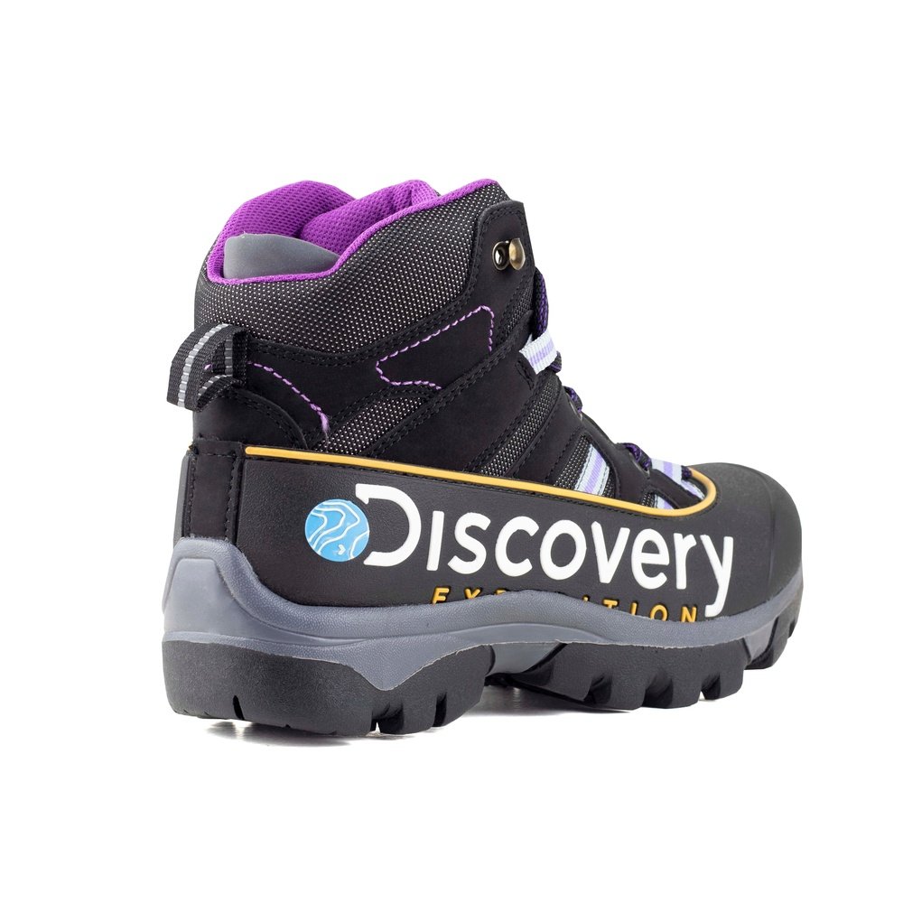 Botas Outdoor Discovery Expedition Mujer 2502 Lona Negro
