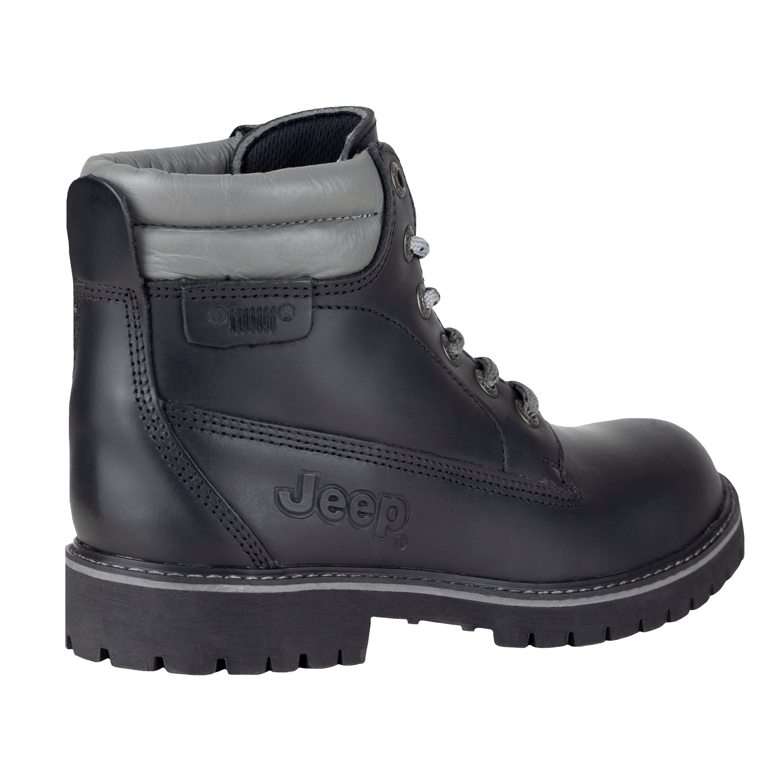 Bota Industrial Tipo II (PP) Dama Jeep Fleetvan 10750 Crazy Negro