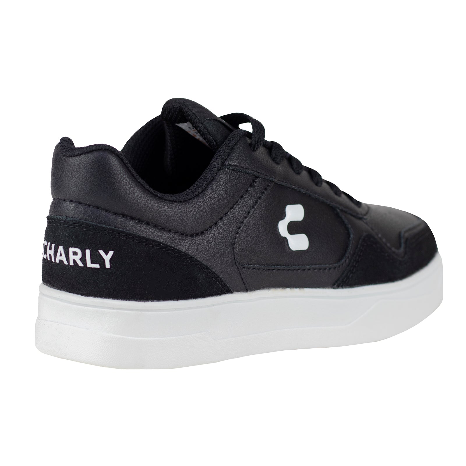 Tenis Casual Para Dama Charly 1059182 Negro Blanco