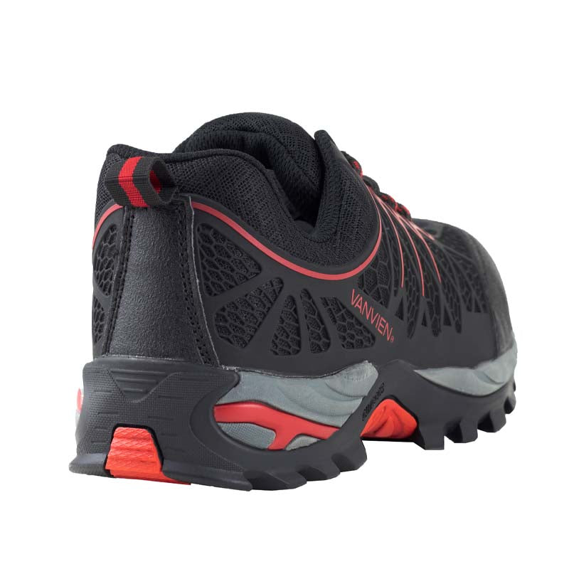 Tenis Bota Industrial Dieléctrica Tipo II + III PP+D Caballero Van Vien VVFI05 Negro