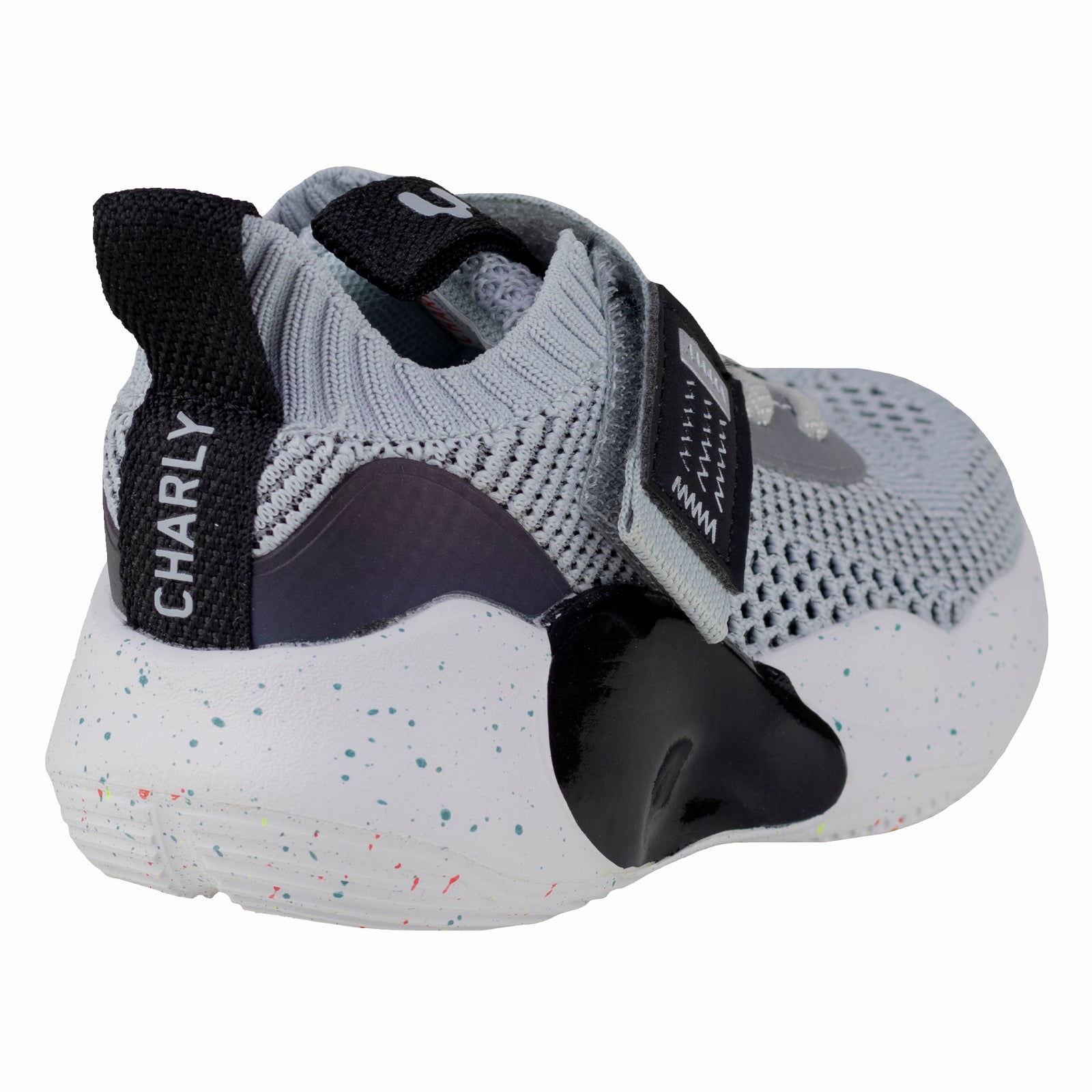 Tenis Deportivo Para Niño Charly Kids 1098353 Gris