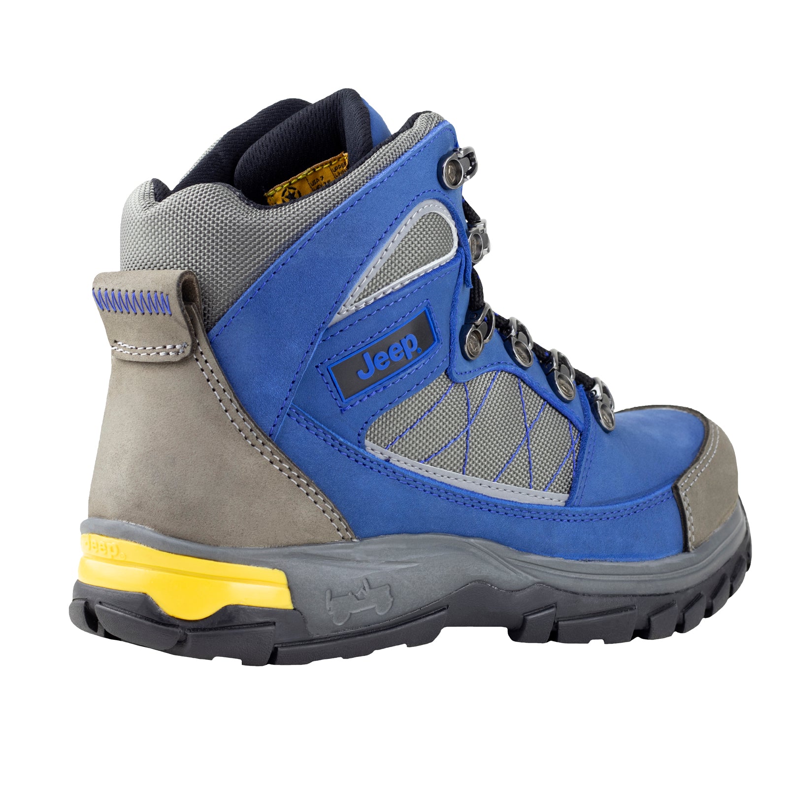 Bota Camping Caballero Jeep Cherokee 4506 Nobuck Azul