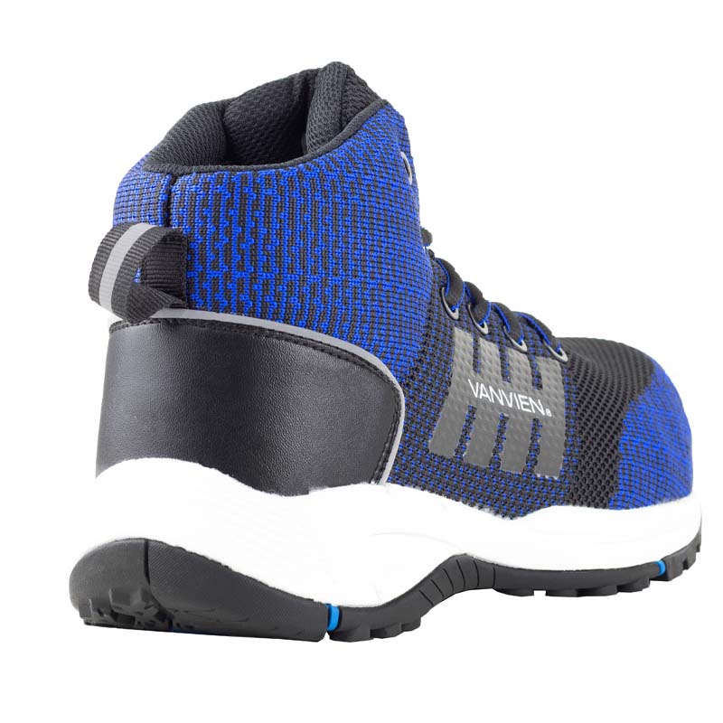 Tenis Bota Industrial Dieléctrica Tipo II + III PP+D Caballero Van Vien VVFE08 Azul