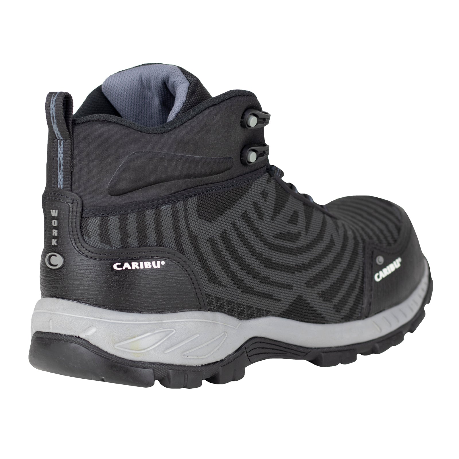 Bota Industrial Tipo II PP Caballero Caribu Work 340 Negro