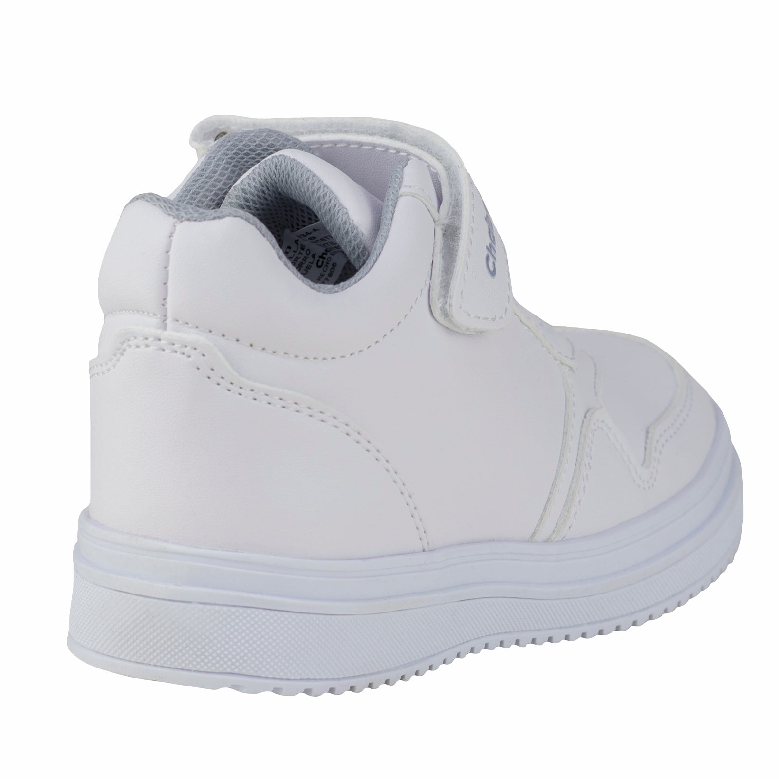 Tenis de Bota Escolar Para Niño Chabelo C834-A Blanco 15-17.5
