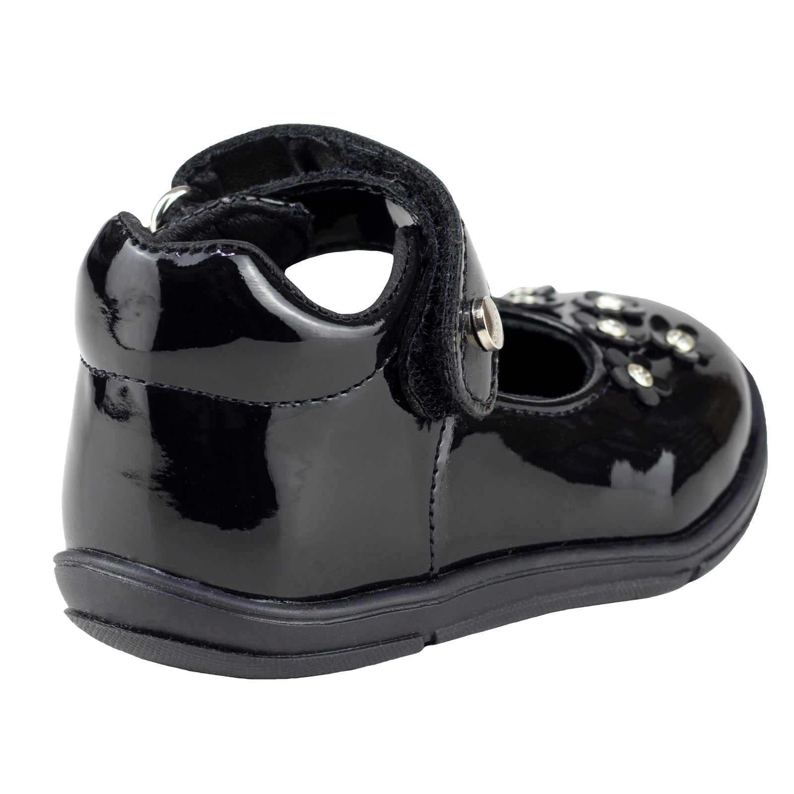 Zapato Casual Para Niña Chabelo C966-C Charol Negro