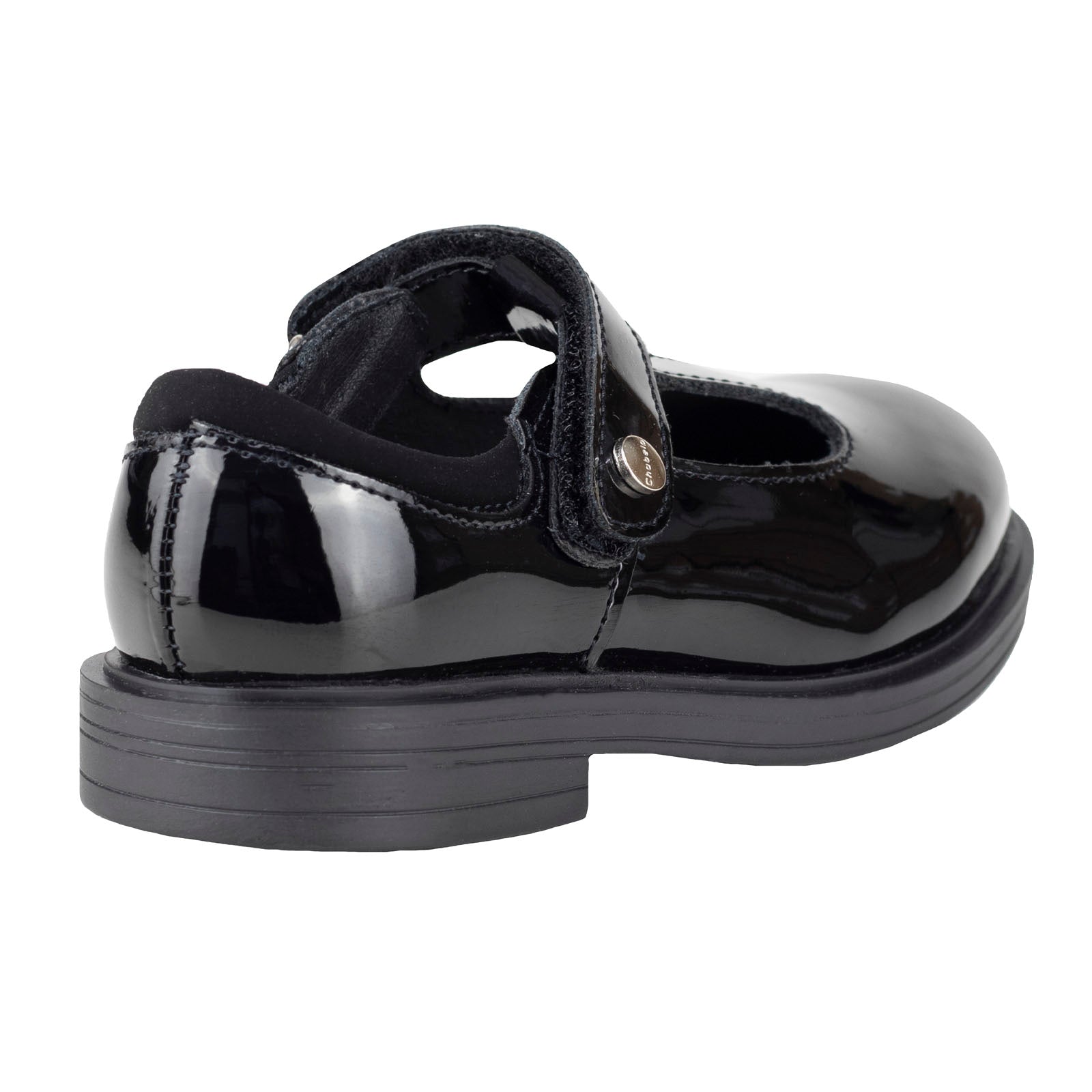 Zapato Escolar Para Niña Chabelo C272-A Charol Negro 15-17.5