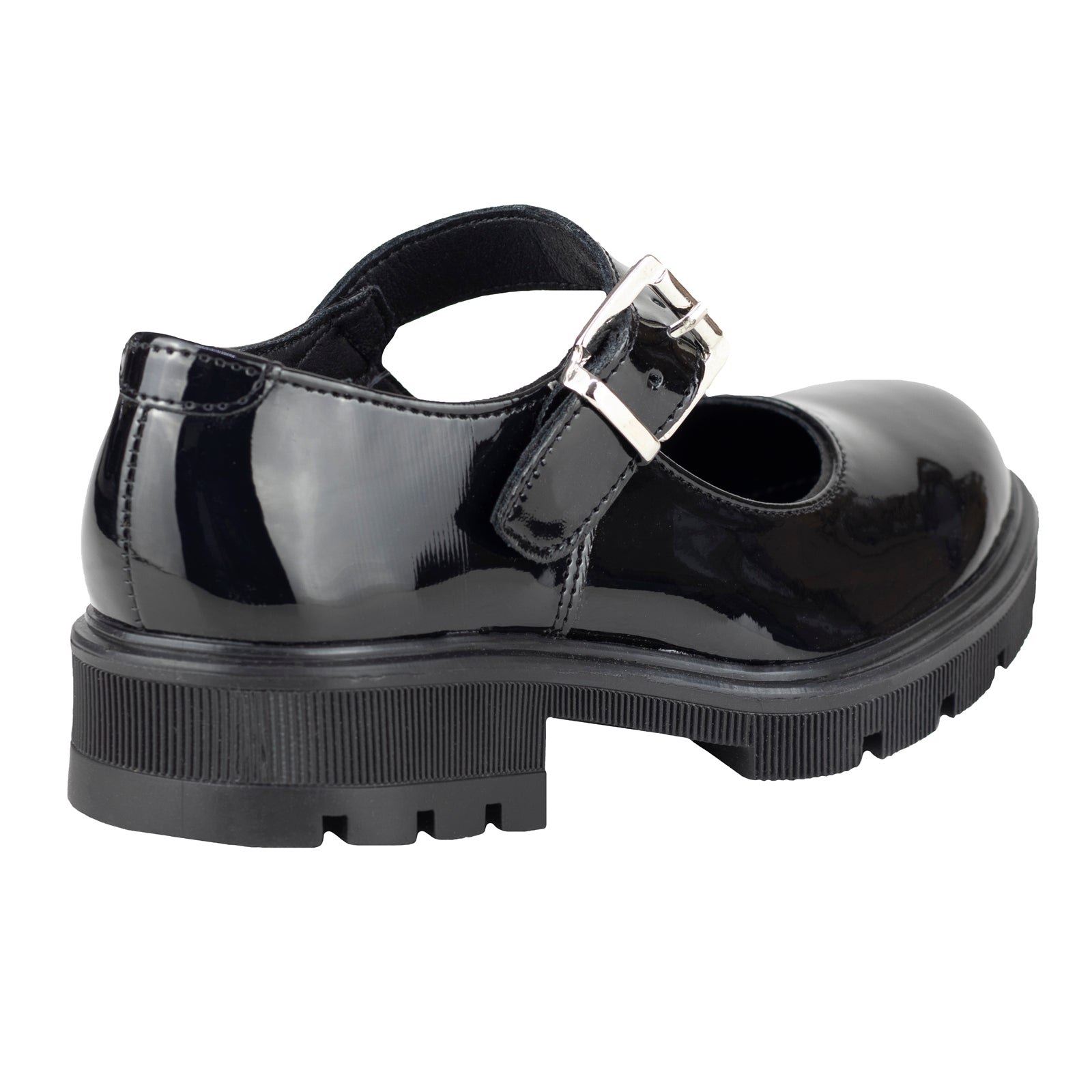 Zapato Escolar para Niña Green Love 94071 Charol Negro