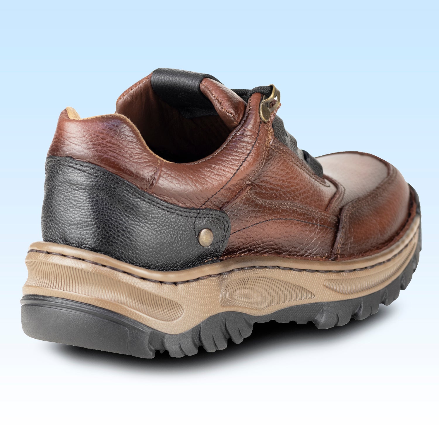 Zapato Choclo Casual Para Caballero Lobo Solo 9061 Besani