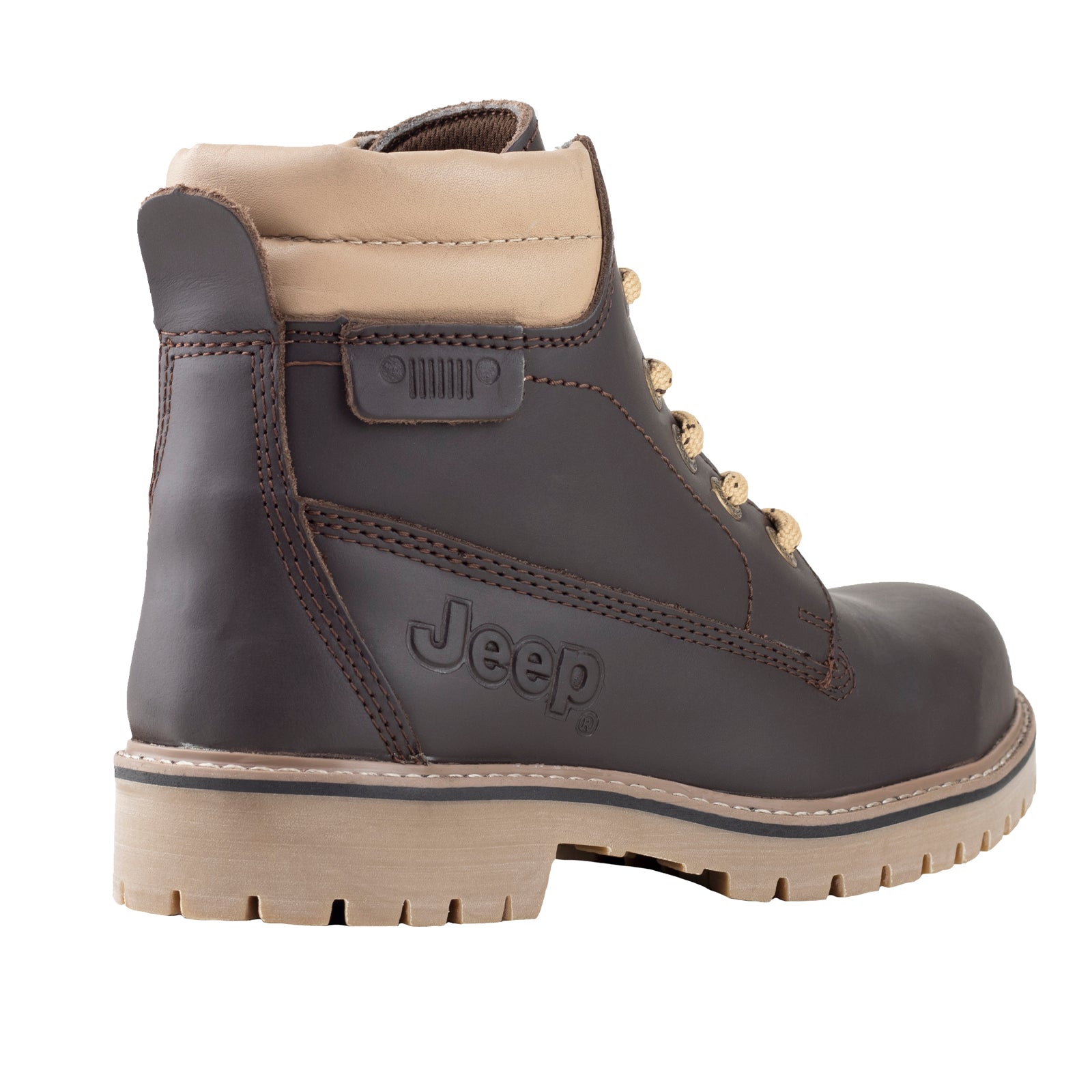 Bota Industrial Tipo II (PP) Dama Jeep Fleetvan 10750 Crazy Café