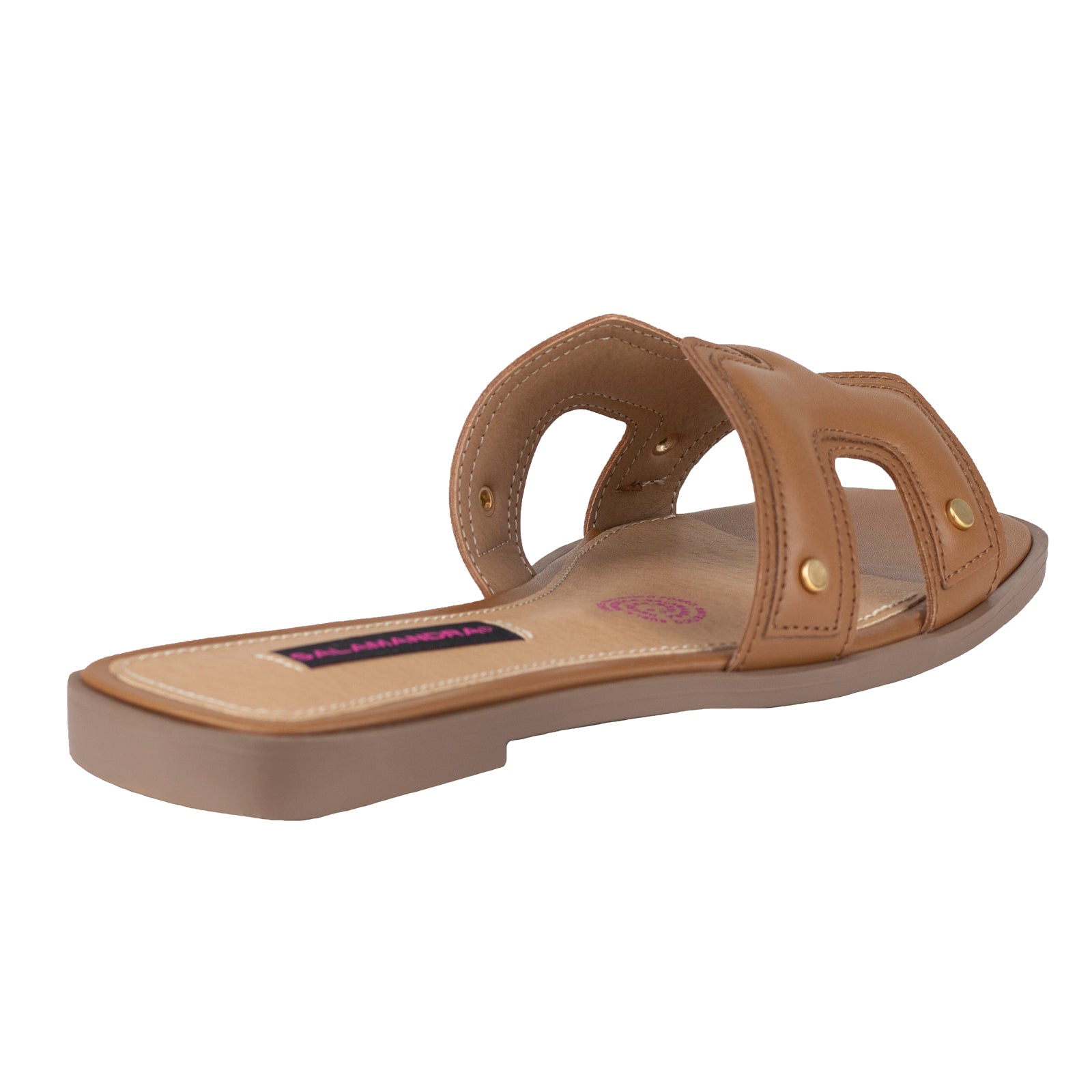Sandalia Clásica Para Dama Salamandra 200-3956-H Camel