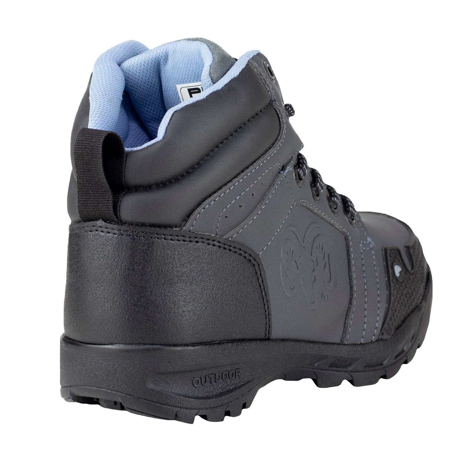 Bota Industrial Para Dama Casco Poliamida New RAM 9253 Oxford Cielo