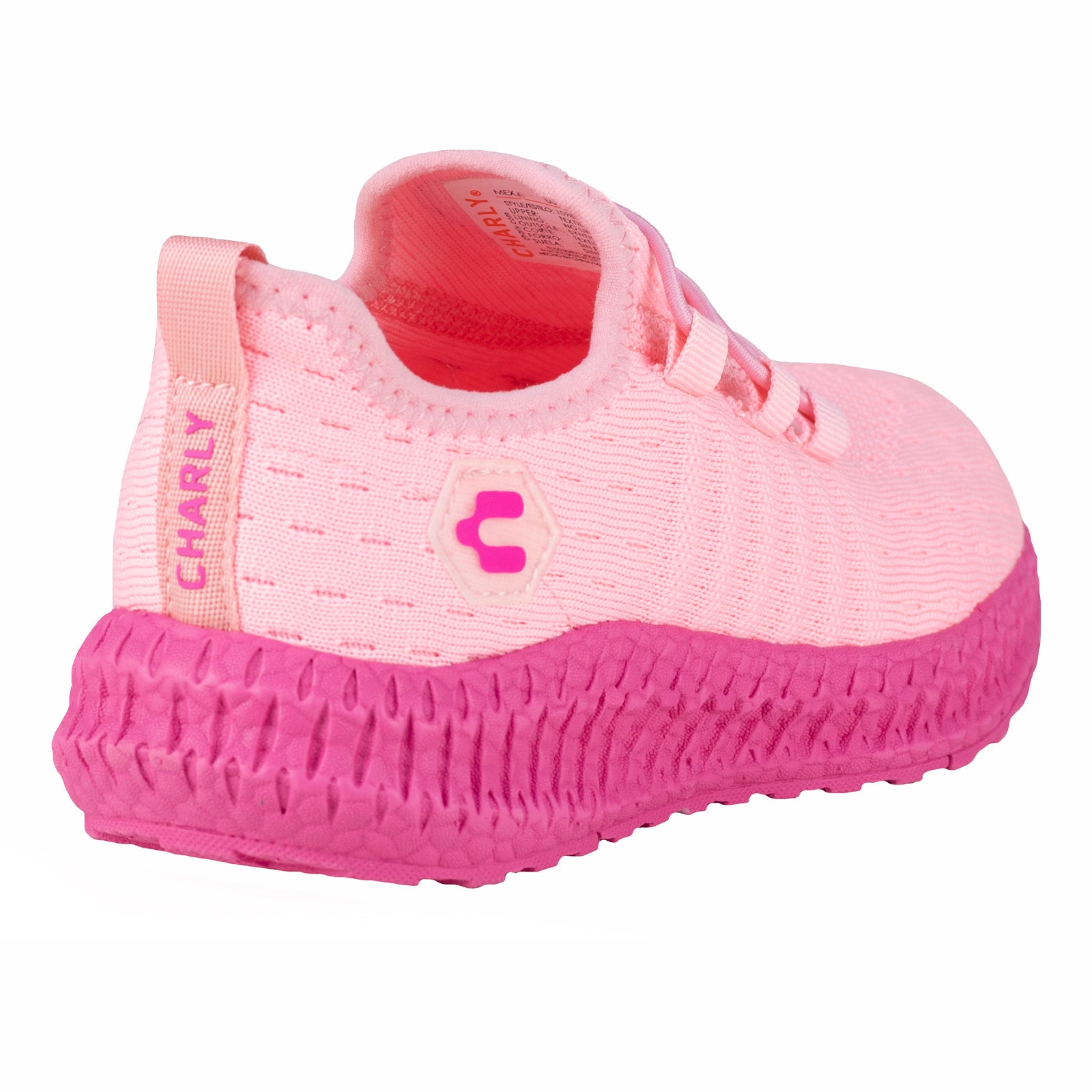 Tenis Casual Ligeros Charly Kids Para Niña 1098136 Rosa/Fiusha