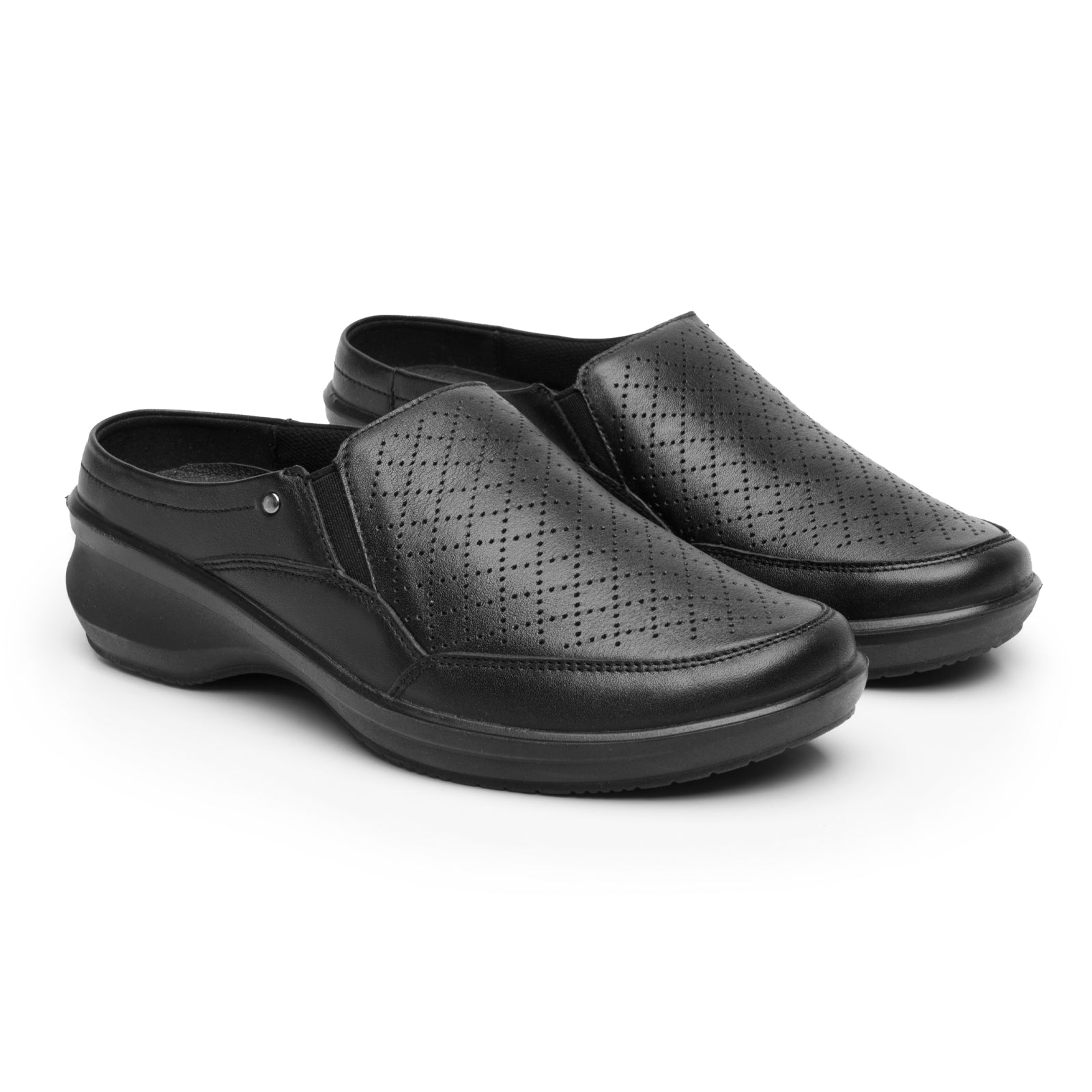 Mule Confort Para Dama Flexi Fenji 134803 Negro