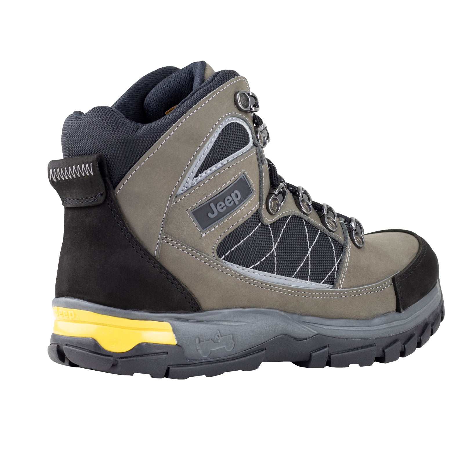 Bota Camping Caballero Jeep Cherokee 4506 Nobuck Gris