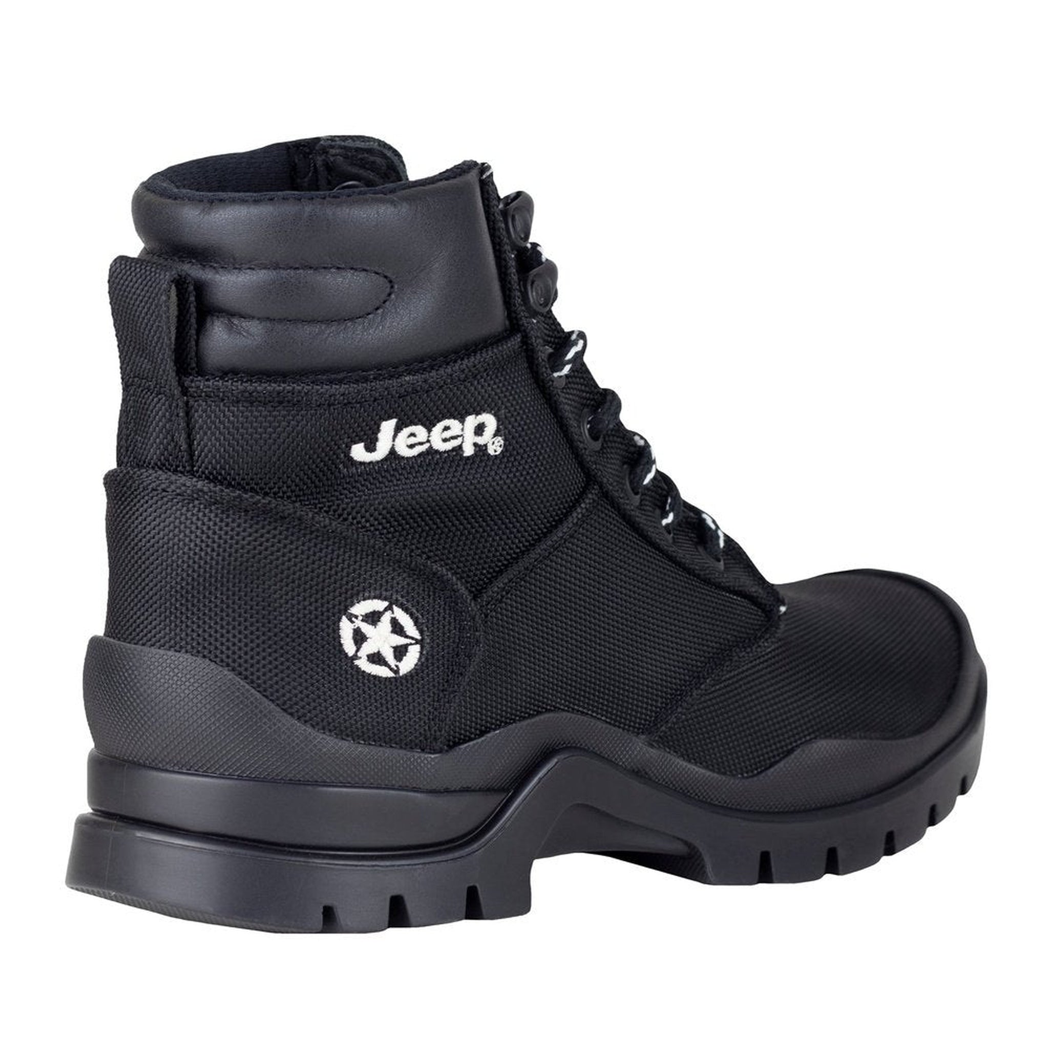 Bota Caballero Jeep 20250 Lona Waterproof Negro Original