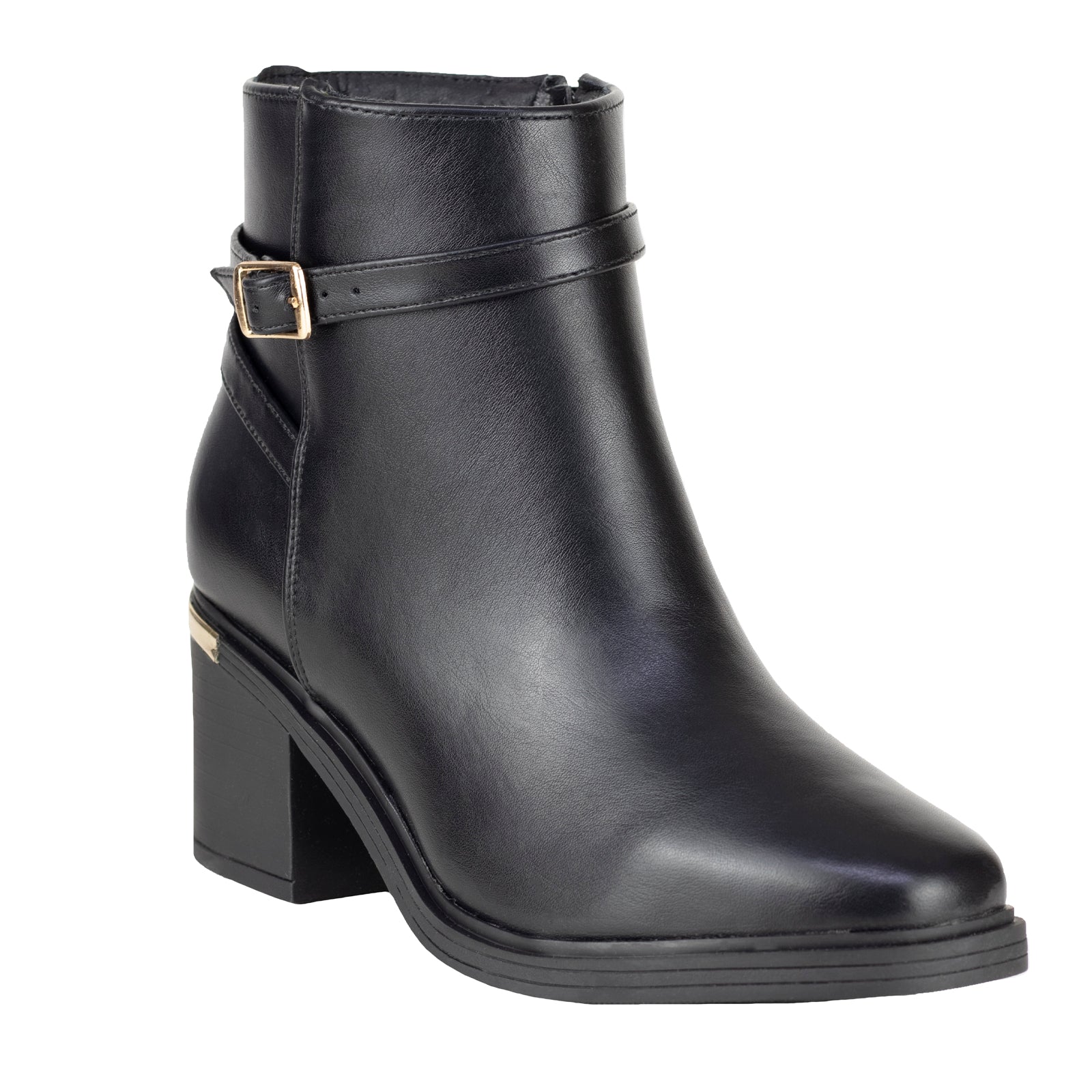 Botín de Dama Tacón Medio Casual Para Dama Lady Paulina 39901 Negro