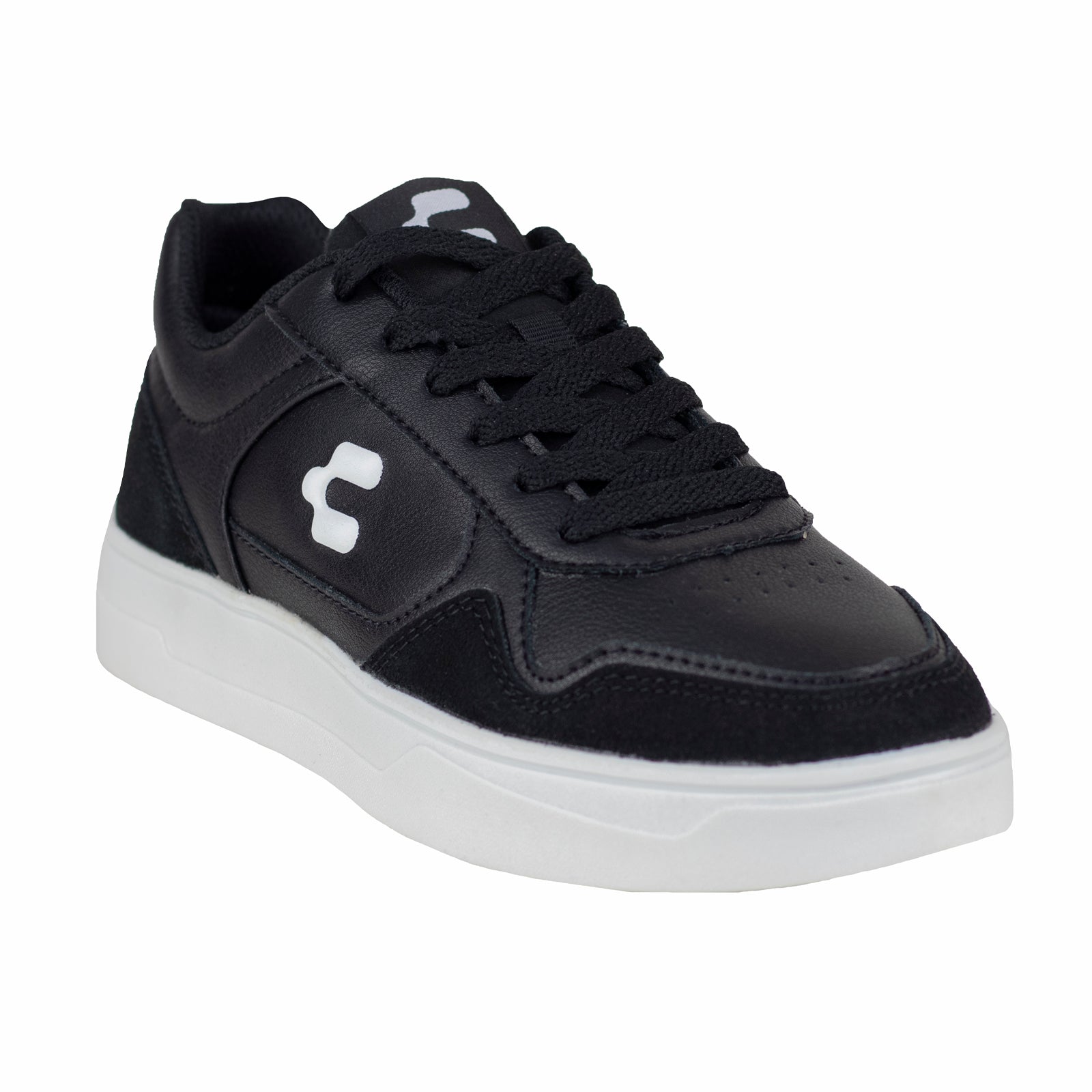 Tenis Casual Para Dama Charly 1059182 Negro Blanco