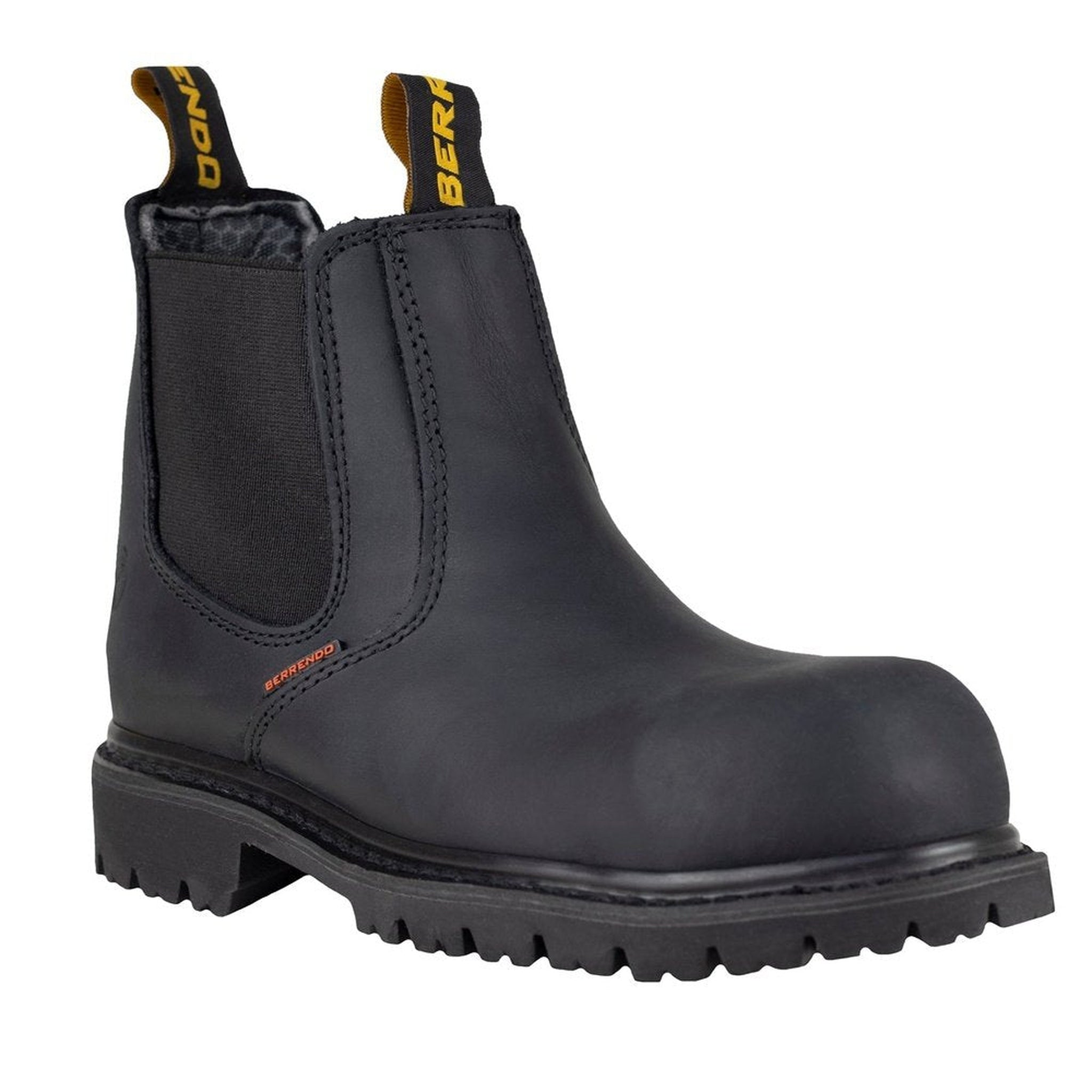 Botin Industrial Seguridad Berrendo Hombre Casco 157 Negro