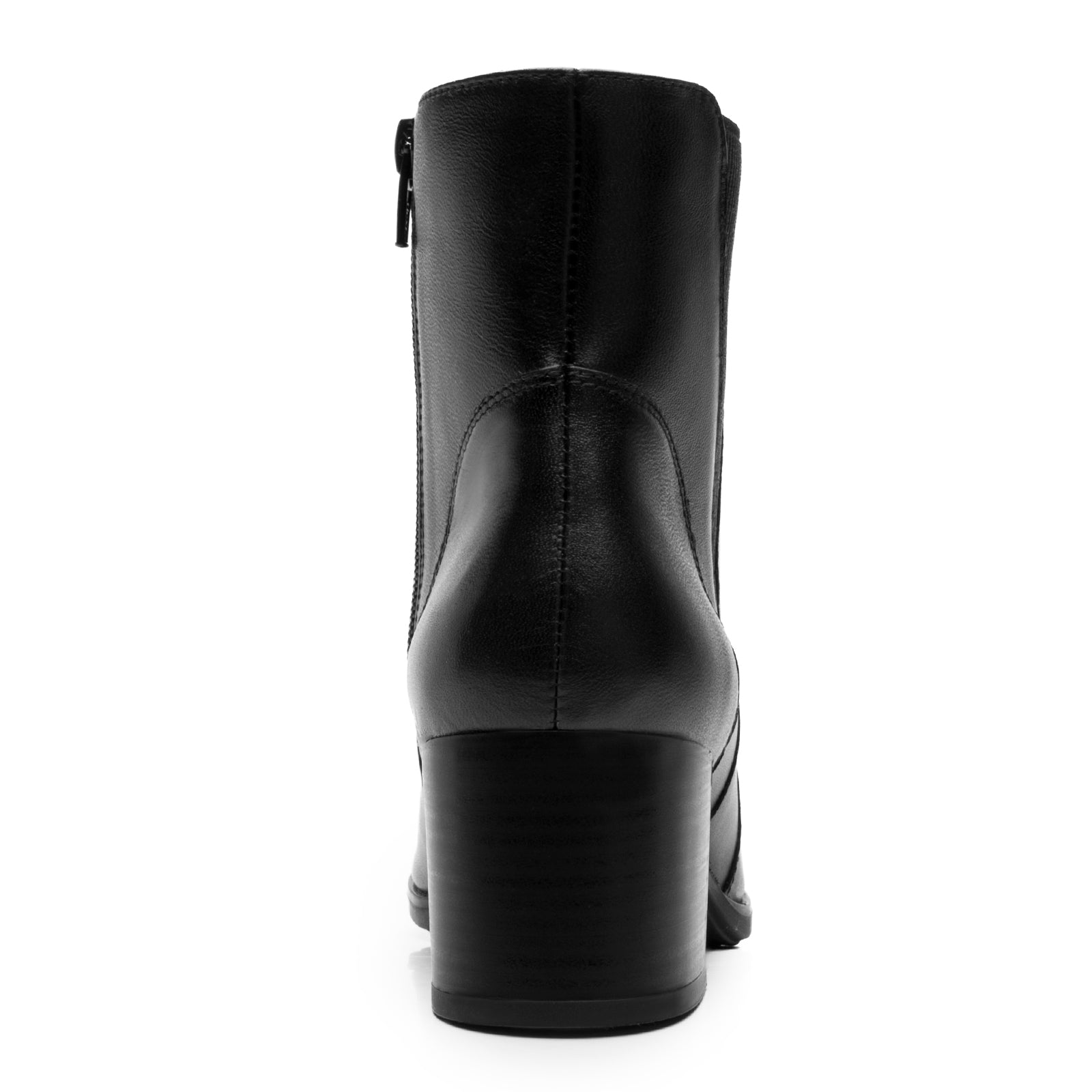 Botín de Tacón Bajo Casual Para Dama Flexi 137304 Negro