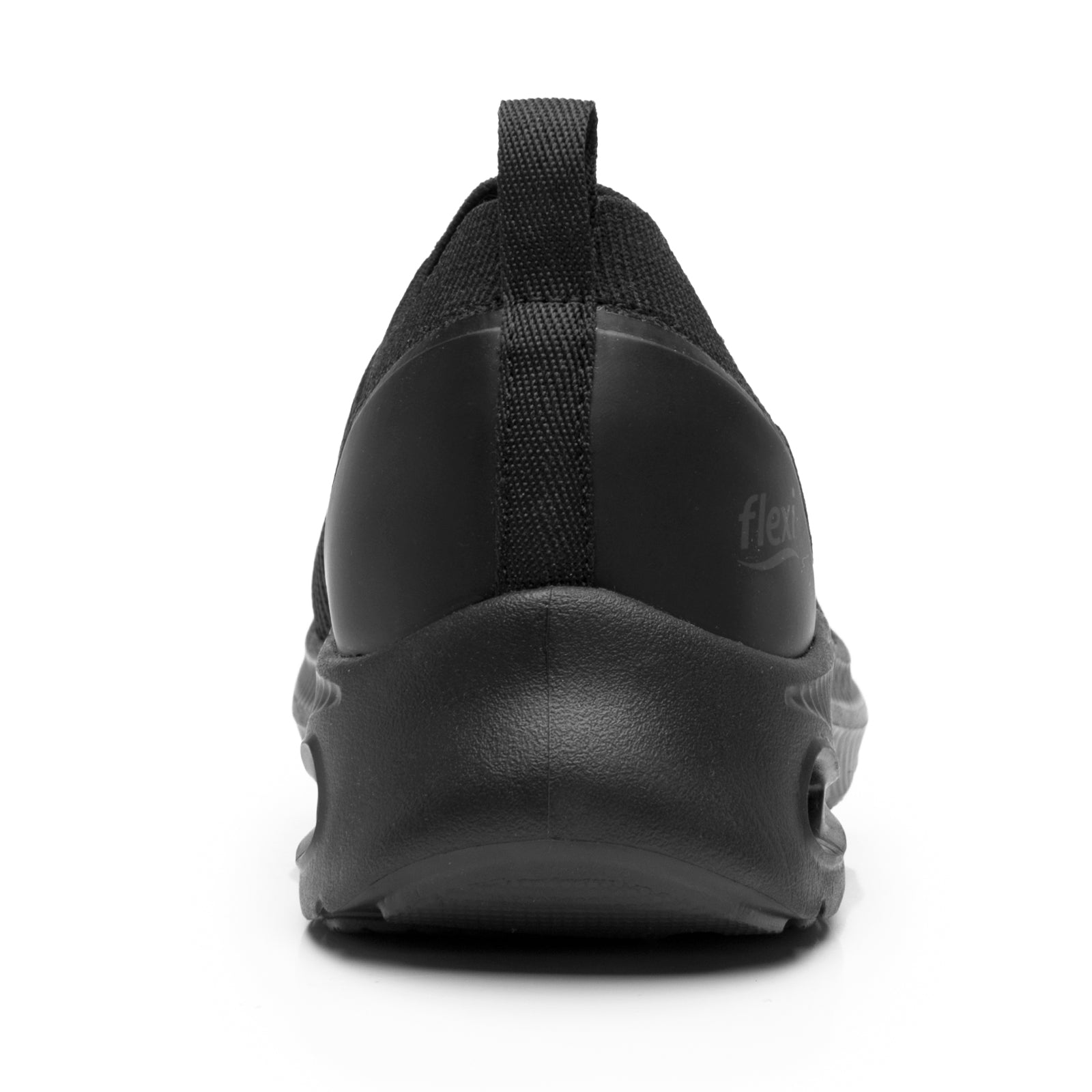 Tenis Sneaker Tejido Confort Casual Para Mujer 135203 Negro