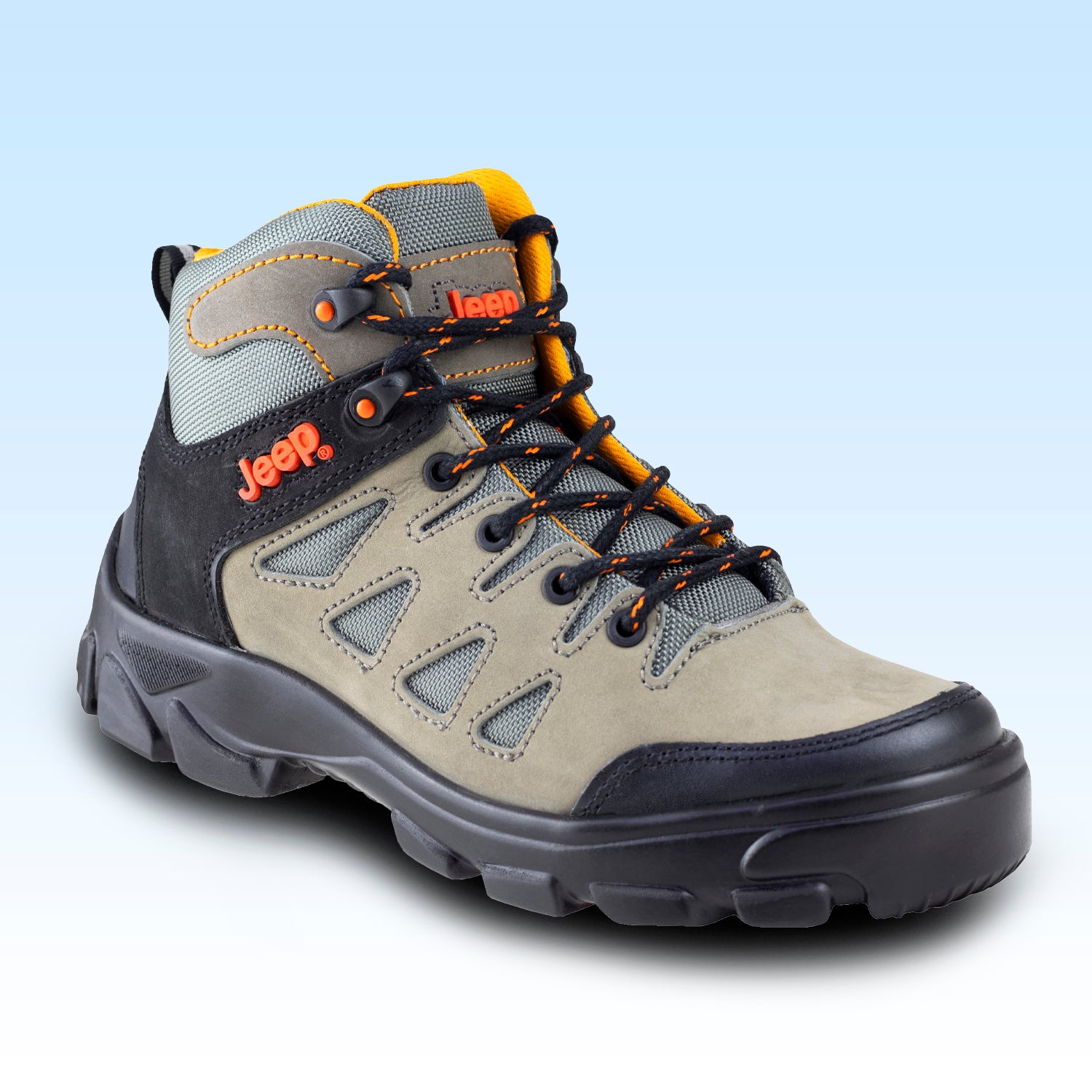 Bota Industrial Dieléctrica Tipo II + III (PP+D) Caballero Jeep 800 Gris