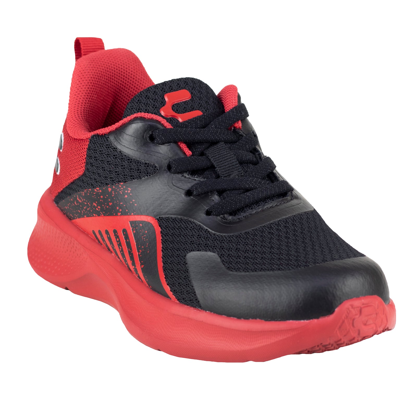 Tenis Para Niño Charly 1098522 Negro Rojo