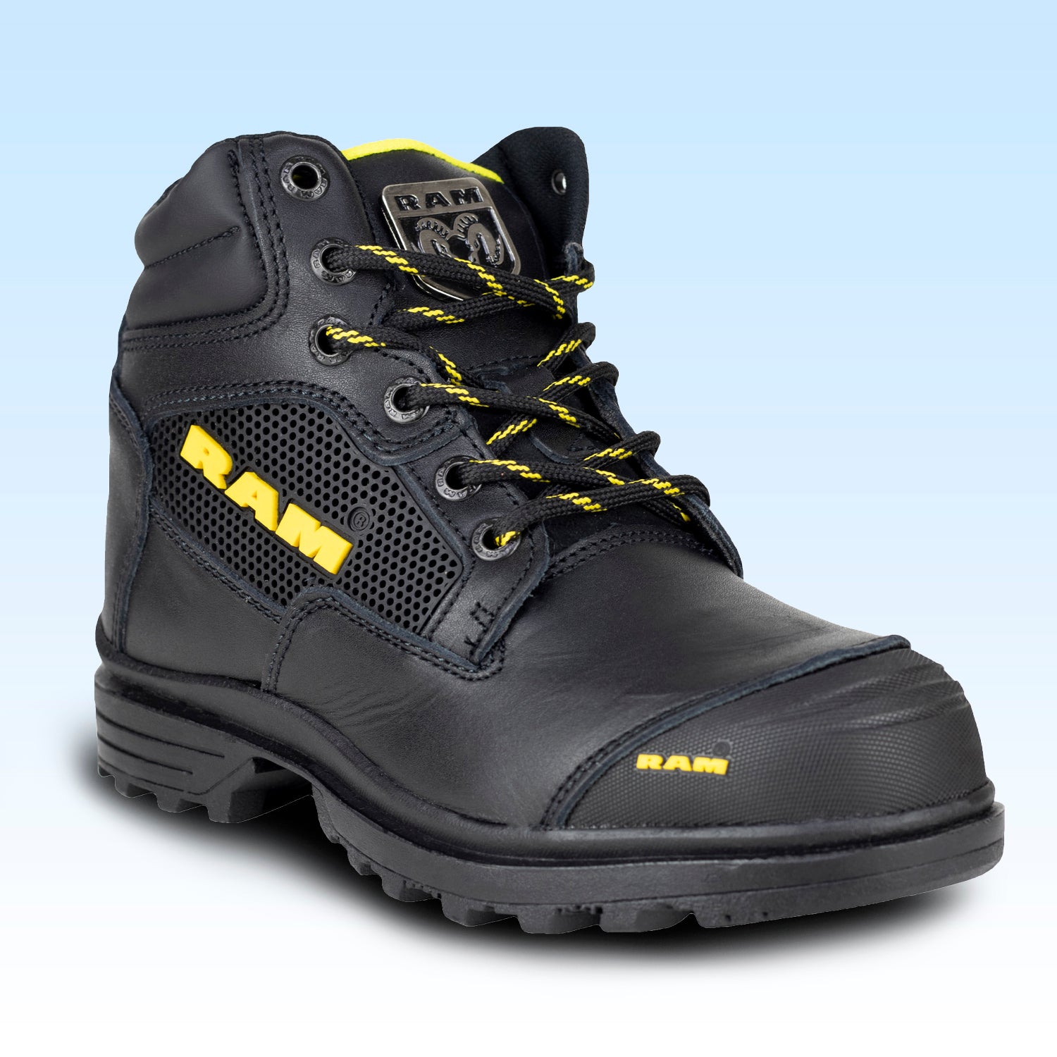 Bota Industrial Tipo II (PP) Para Caballero RAM 9403 Negro