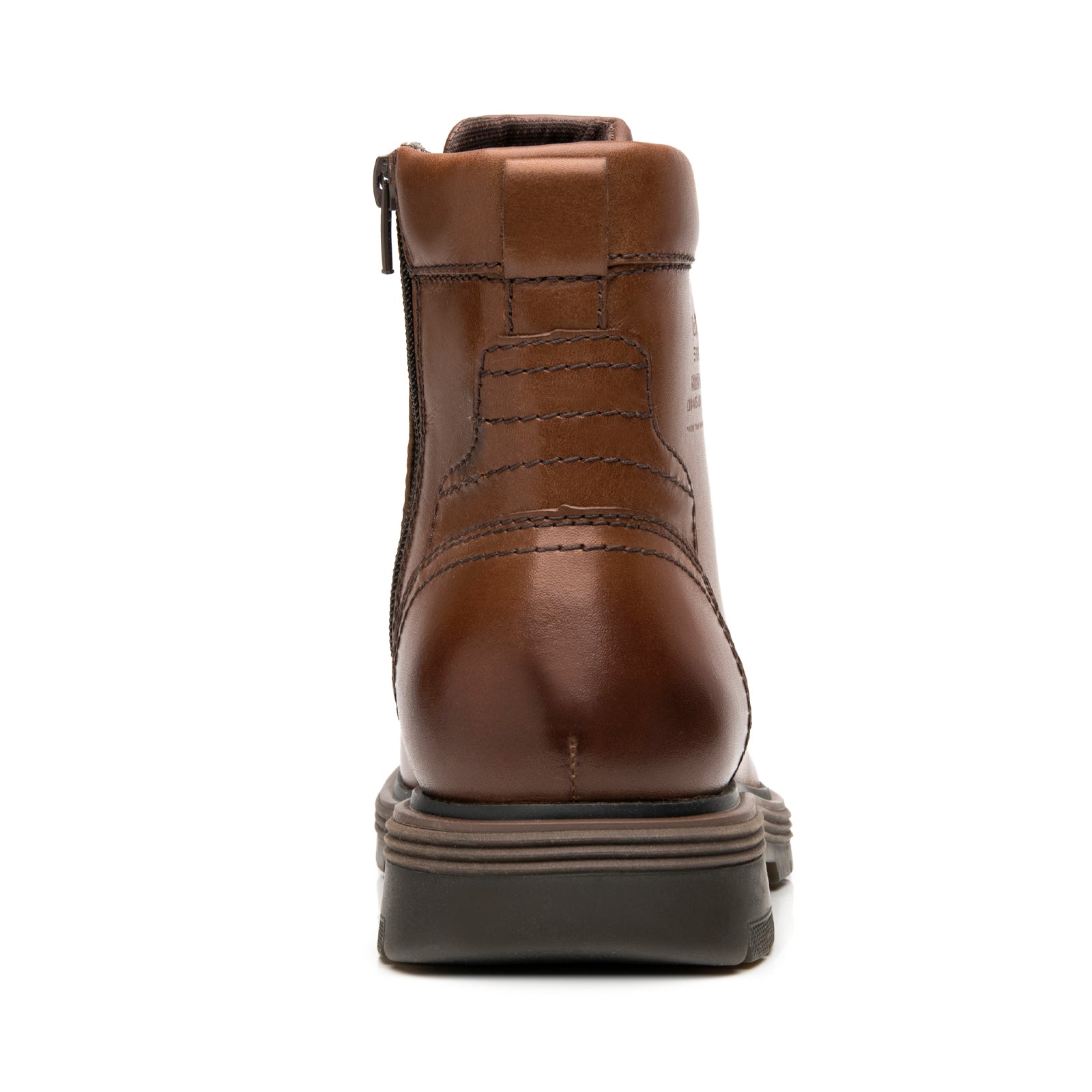 Bota Casual Elegante Para Caballero Flexi 421703 Tan