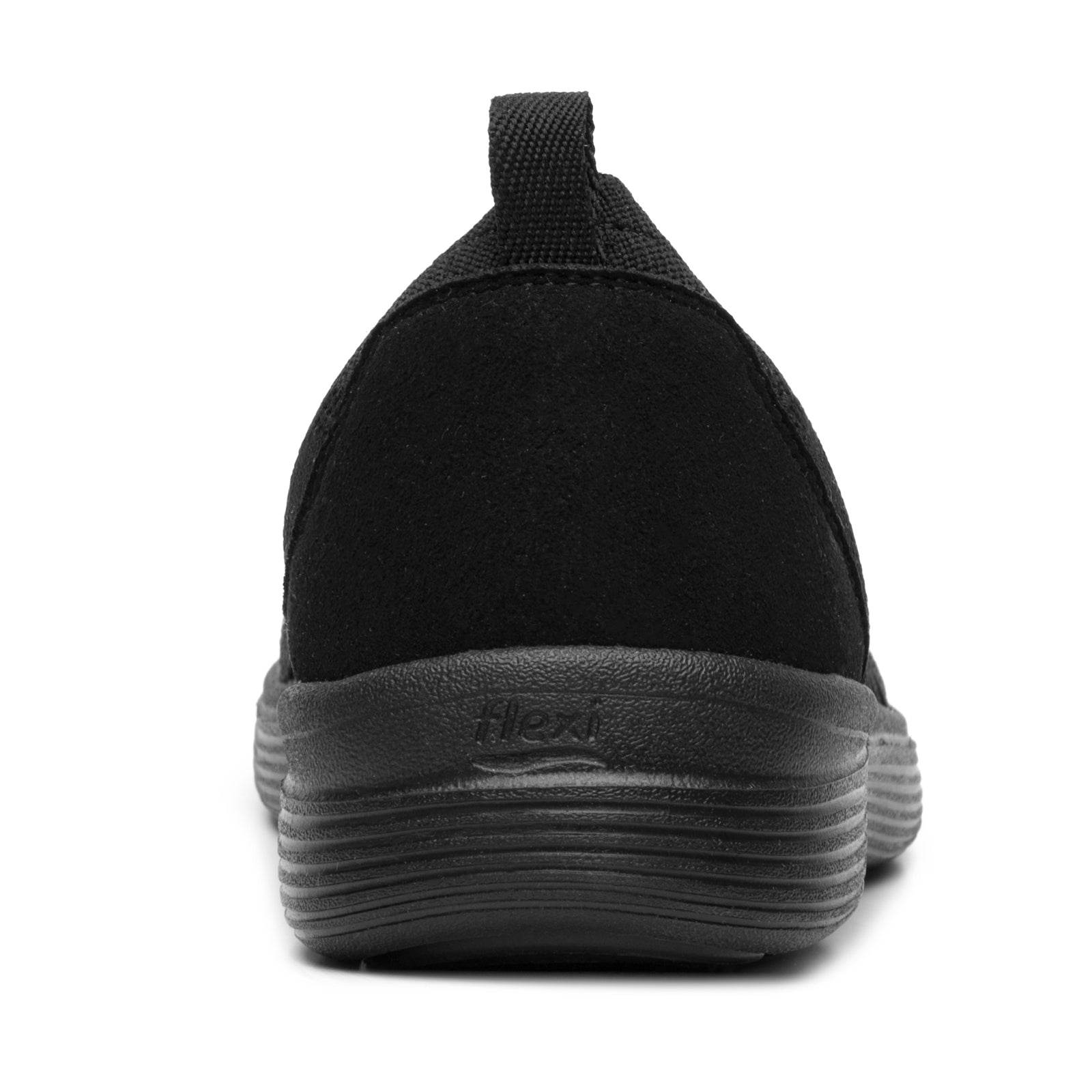 Zapato Mocasín Confort Slip On Tejido Para Dama 104927 Negro