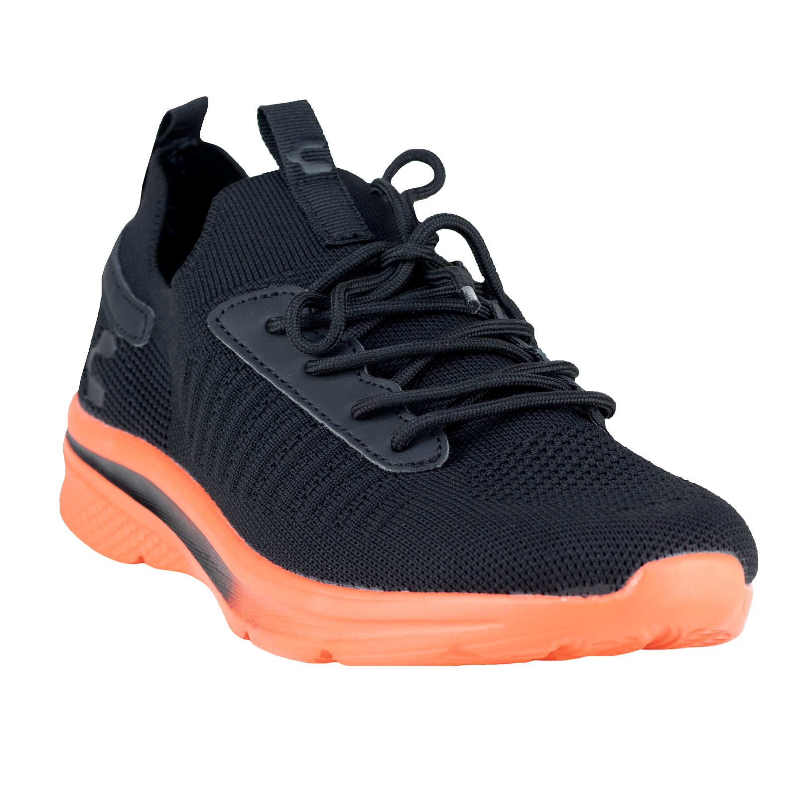 Tenis Charly Ergon Running Caballero 1029983 Negro Naranja