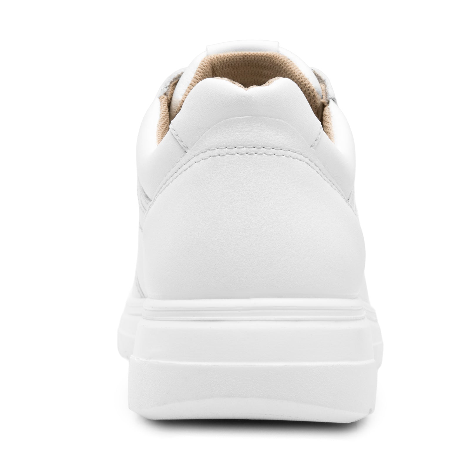Tenis Casual Confort Piel Para Dama Flexi 137902 Blanco