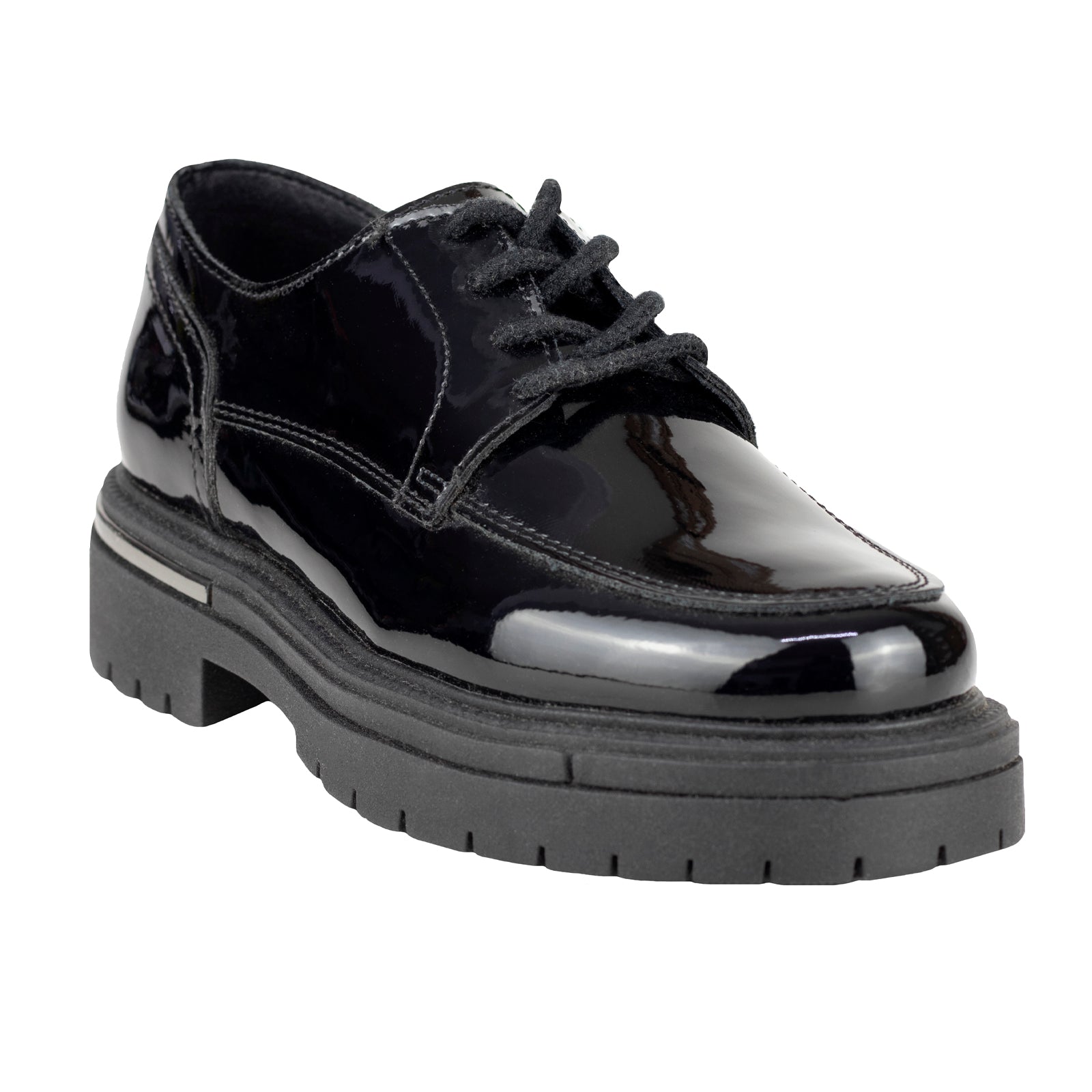 Zapato Escolar Para Niña Chabelo C745-A Charol Negro 22-24