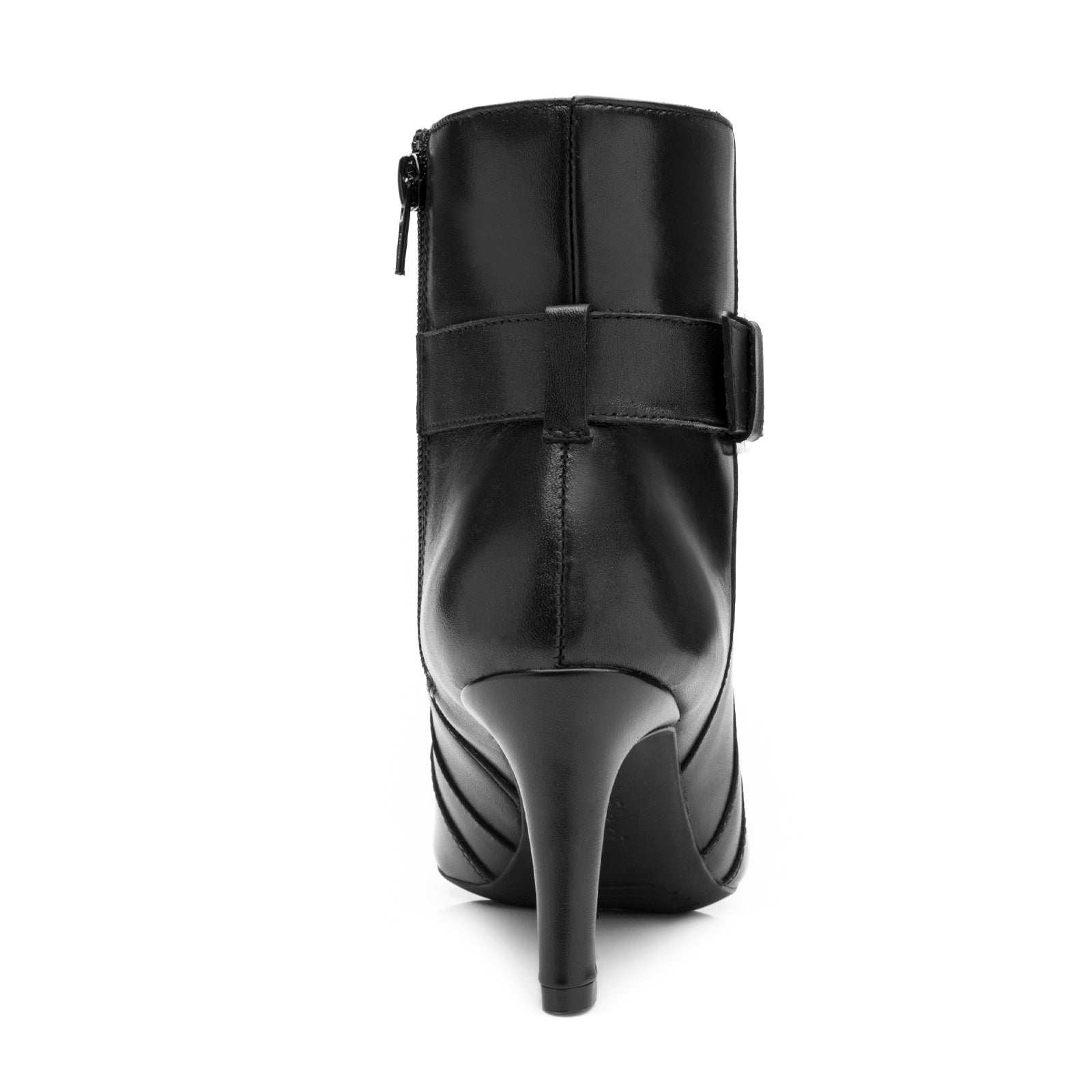 Botín Tacón Alto Puntal Para Dama Flexi 104522 Negro