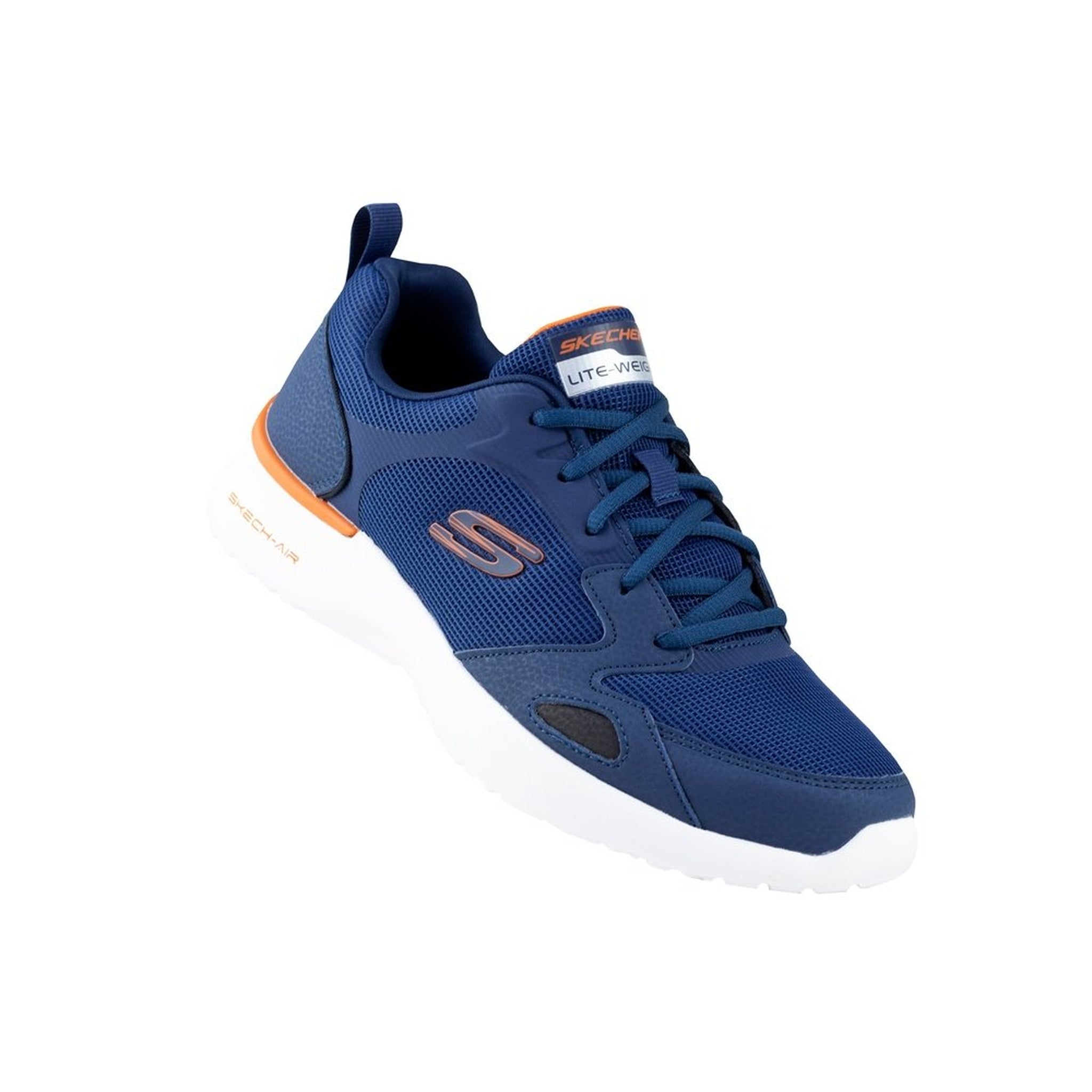 Tenis Skechers Skech-Air Dynamight Venturik Caballero 232292 Marino Naranja