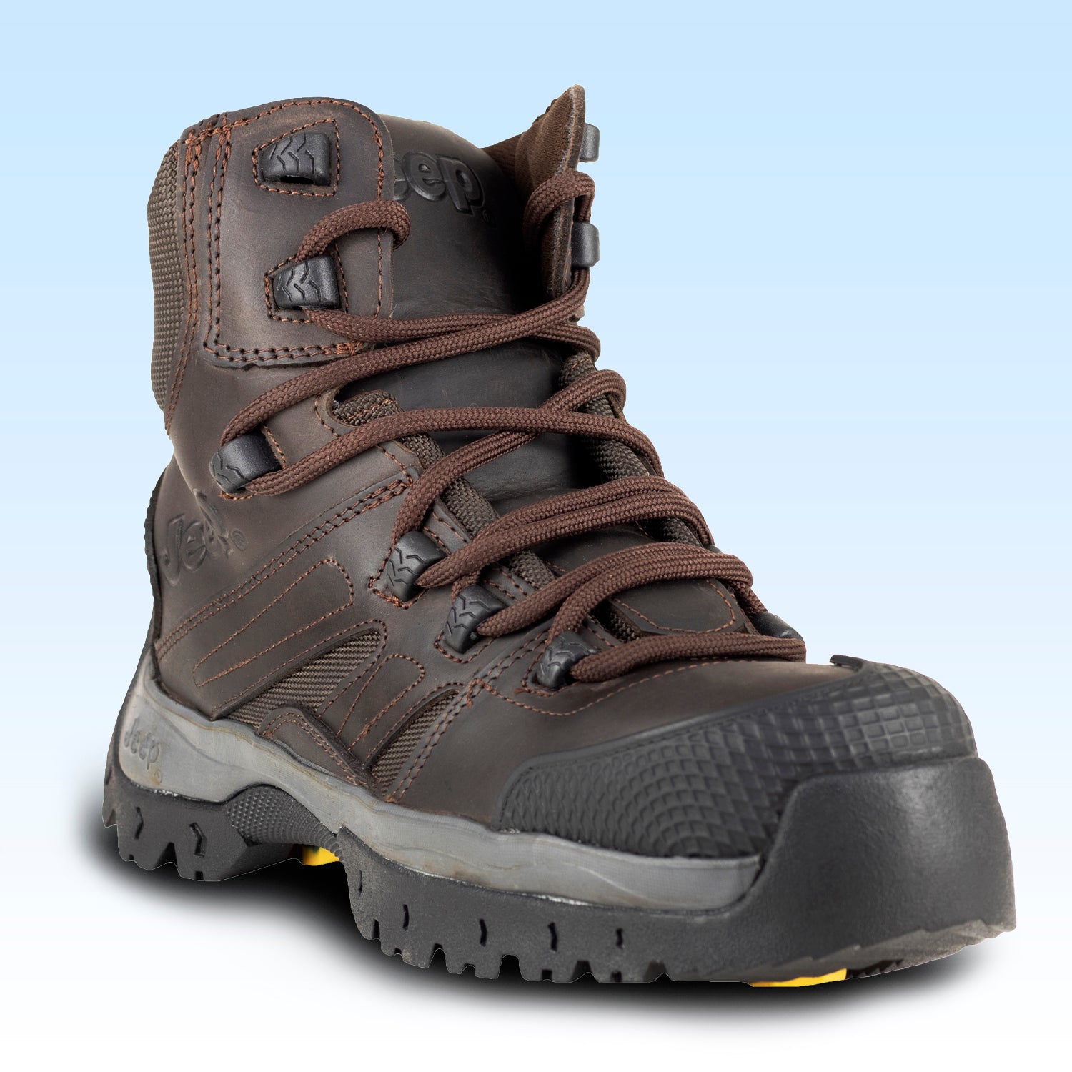 Bota Industrial Dieléctrica Tipo II + III (PP+D) Caballero Jeep 3567 Café