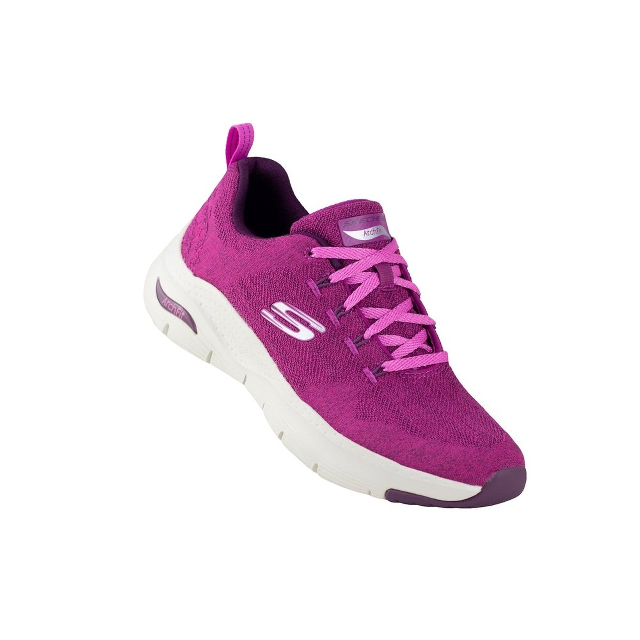 Tenis Skechers Arch-fit Comfy Wave Dama 149414 Frambuesa