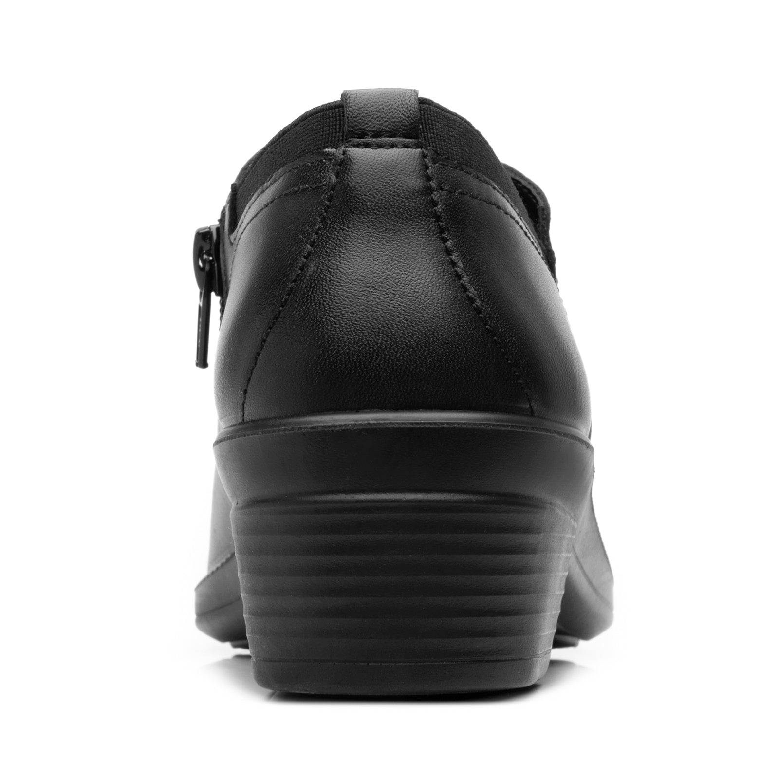 Botín Tacón Bajo Casual Para Dama Flexi 130009 Negro